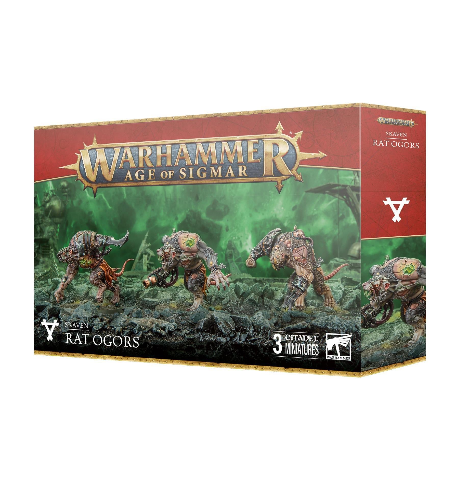Warhammer Age of Sigmar - Skaven: Rat Ogors - The Feisty Goblin Gamehouse -