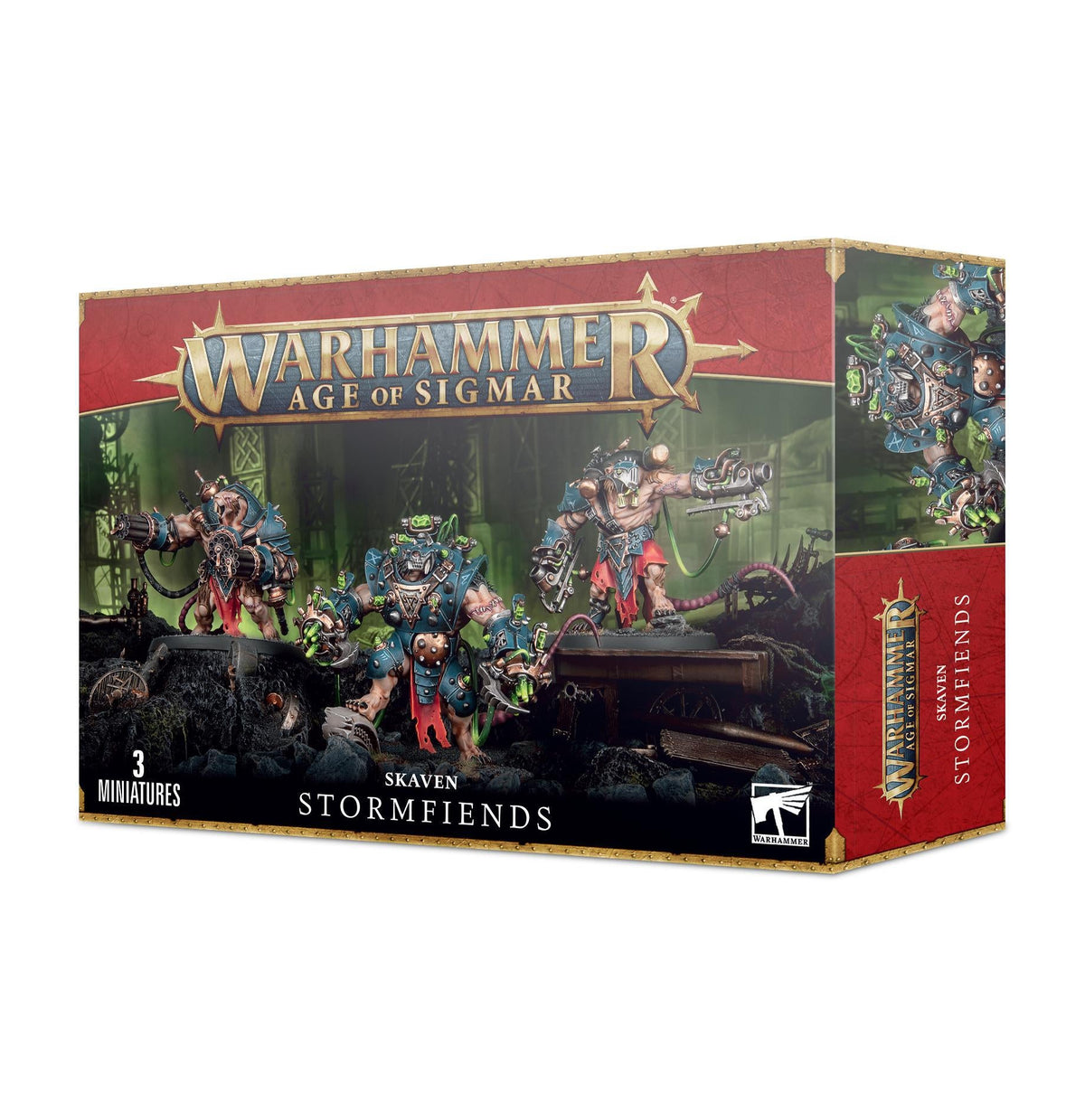Warhammer Age of Sigmar - Skaven: Stormfiends - The Feisty Goblin Gamehouse -