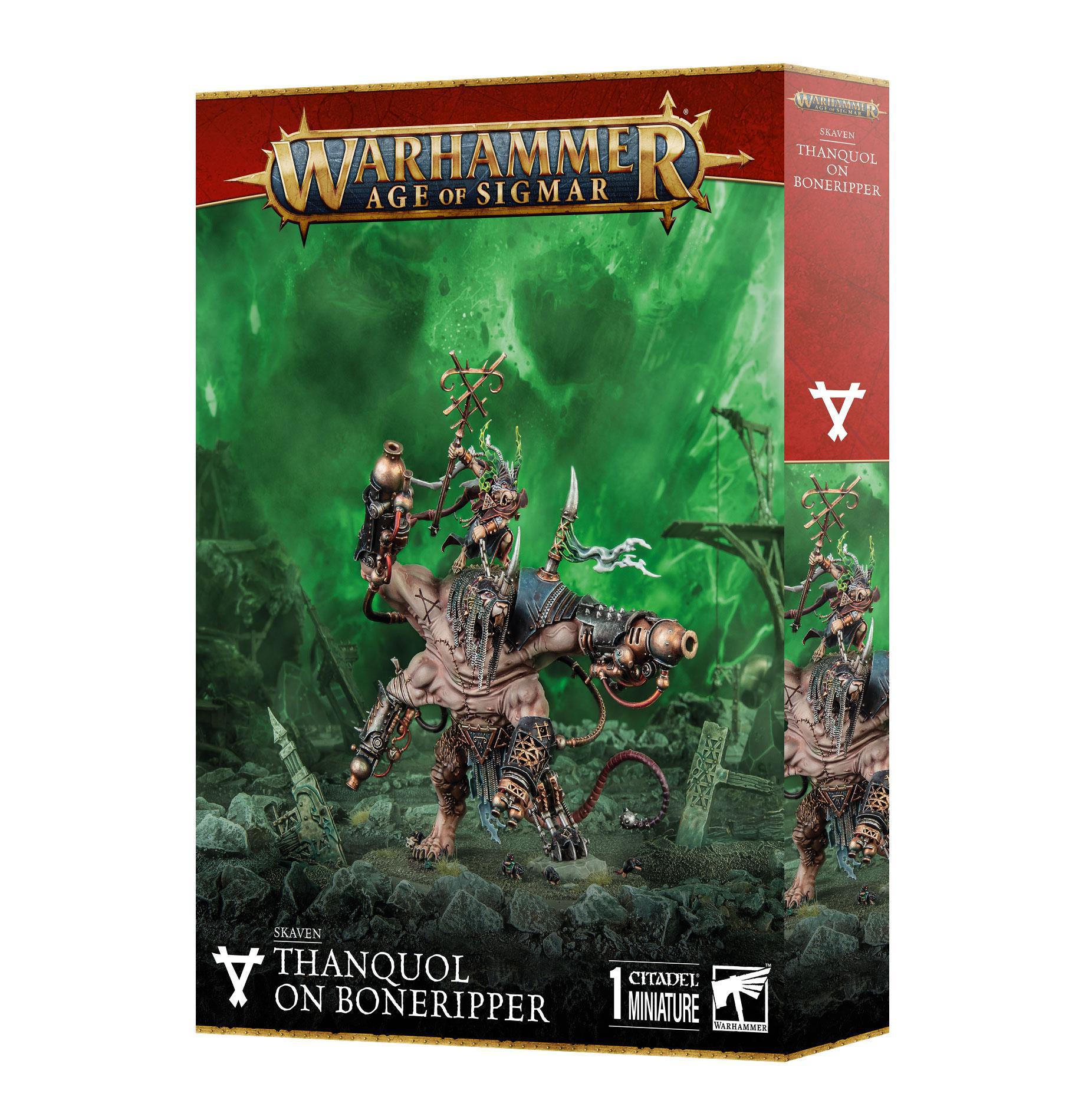 Warhammer Age of Sigmar - Skaven: Thanquol on Boneripper - The Feisty Goblin Gamehouse -