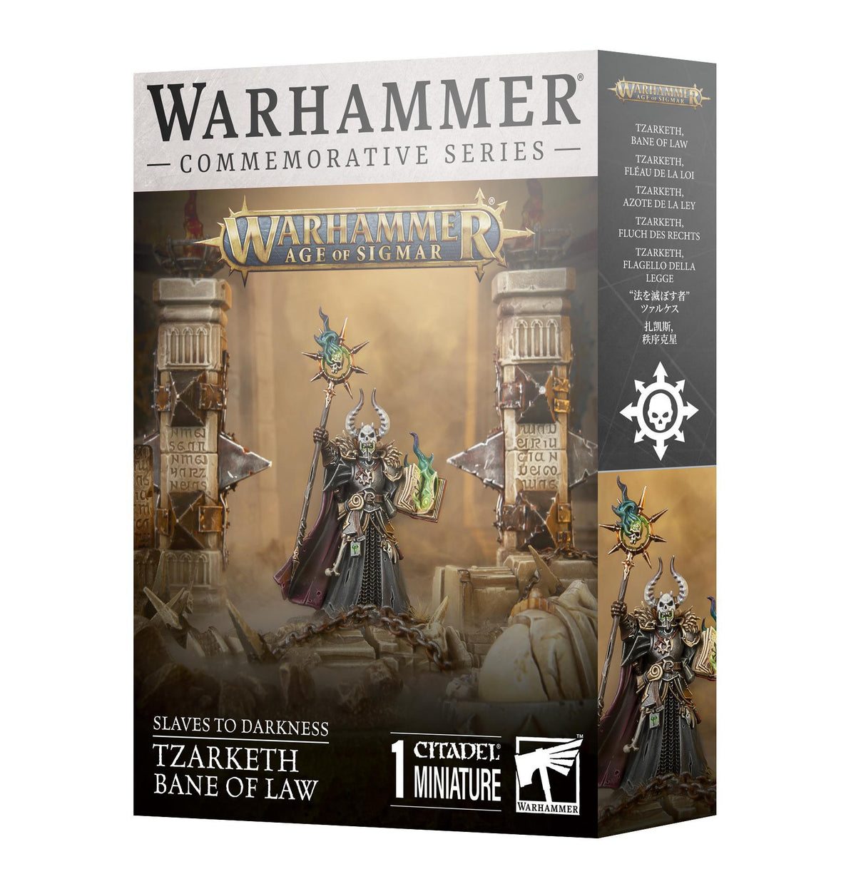 Warhammer Age of Sigmar - Slaves to Darkness: Tzarketh Bane of Law - The Feisty Goblin Gamehouse -