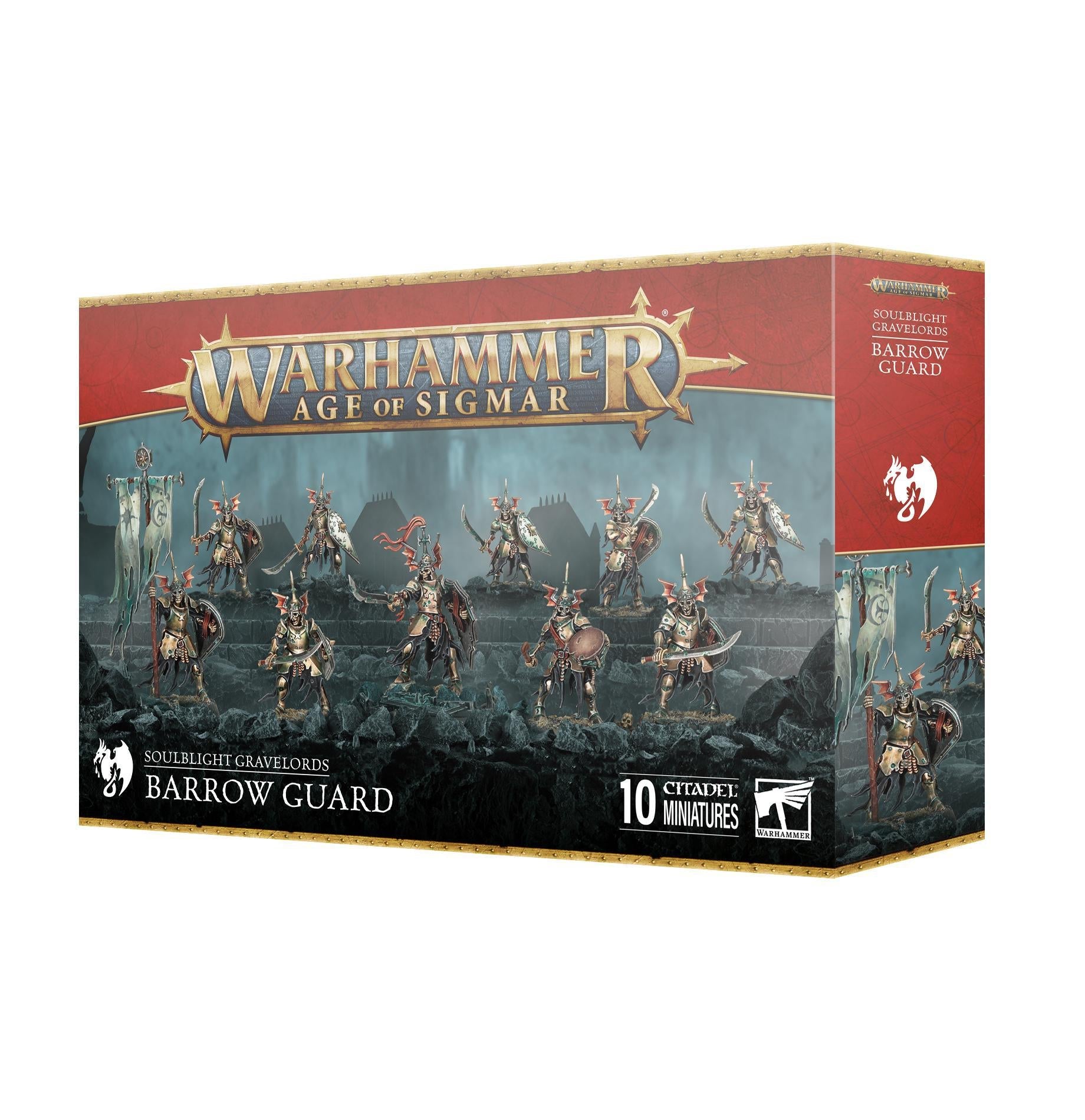 Warhammer Age of Sigmar - Soulblight Gravelords: Barrow Guard - The Feisty Goblin Gamehouse -