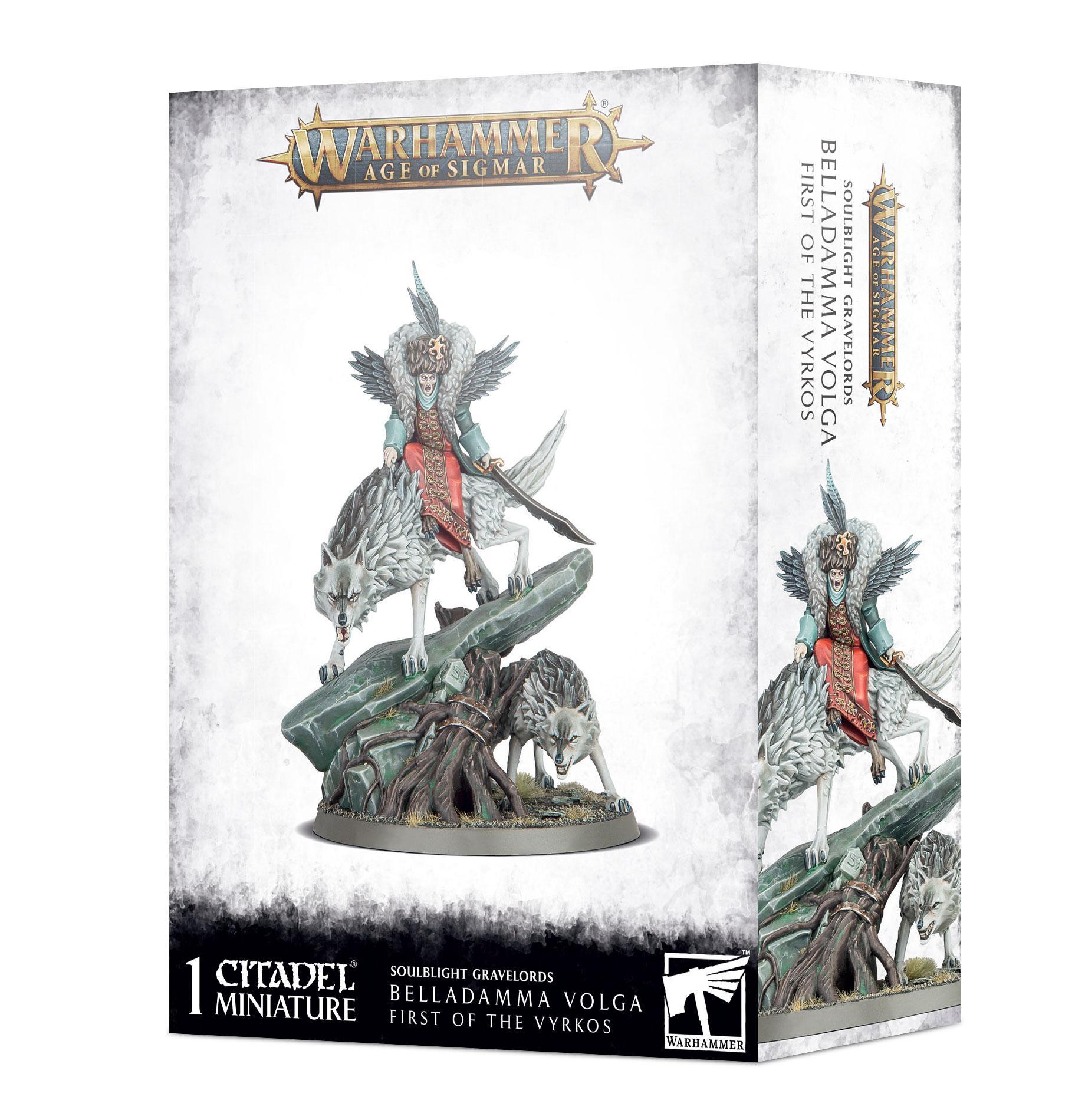 Warhammer Age of Sigmar - Soulblight Gravelords: Belladamma Volga First Of The Vyrkos - The Feisty Goblin Gamehouse -