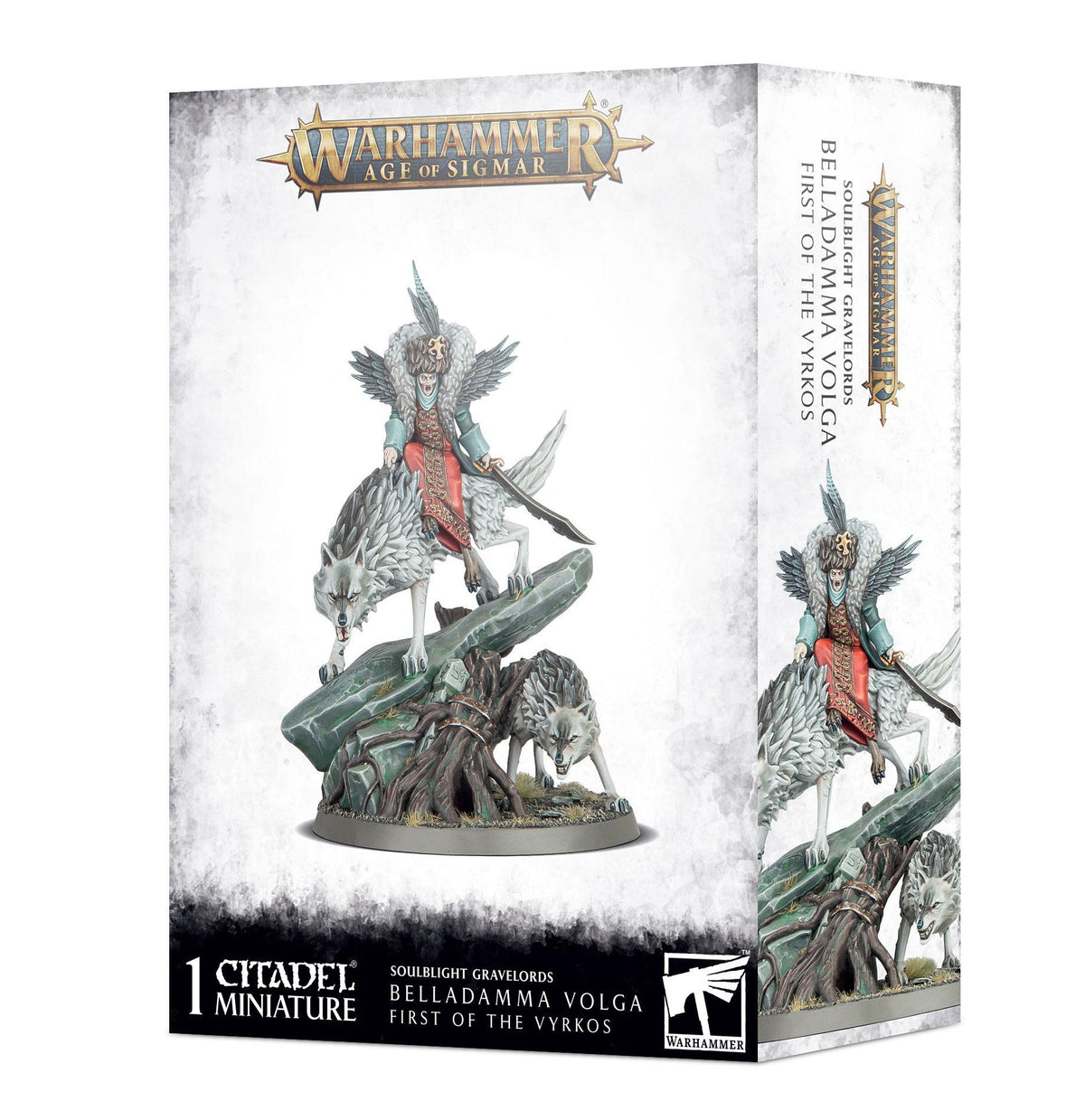 Warhammer Age of Sigmar - Soulblight Gravelords: Belladamma Volga First Of The Vyrkos - The Feisty Goblin Gamehouse -