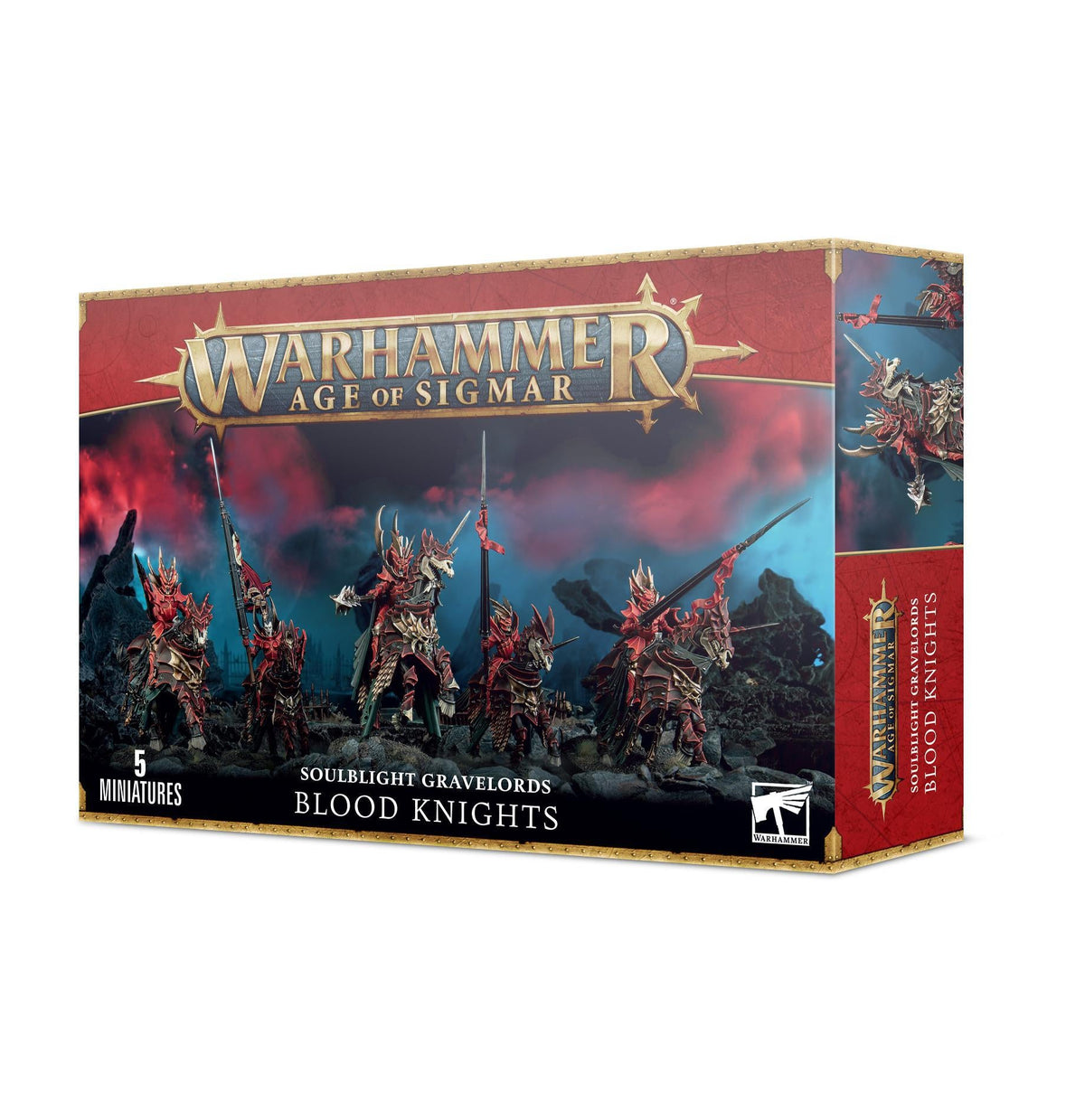 Warhammer Age of Sigmar - Soulblight Gravelords: Blood Knights - The Feisty Goblin Gamehouse -