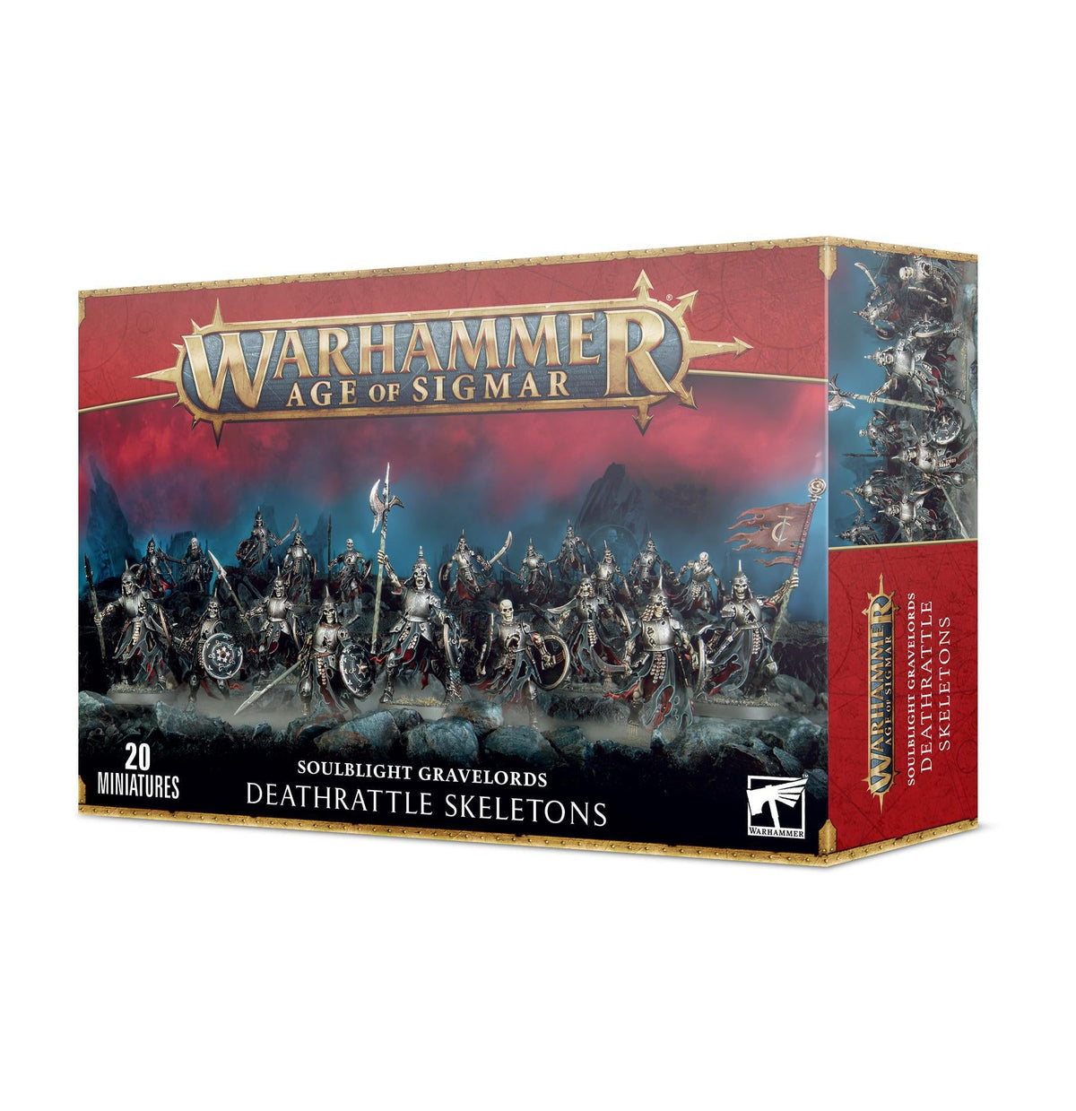 Warhammer Age of Sigmar - Soulblight Gravelords: Deathrattle Skeletons - The Feisty Goblin Gamehouse -