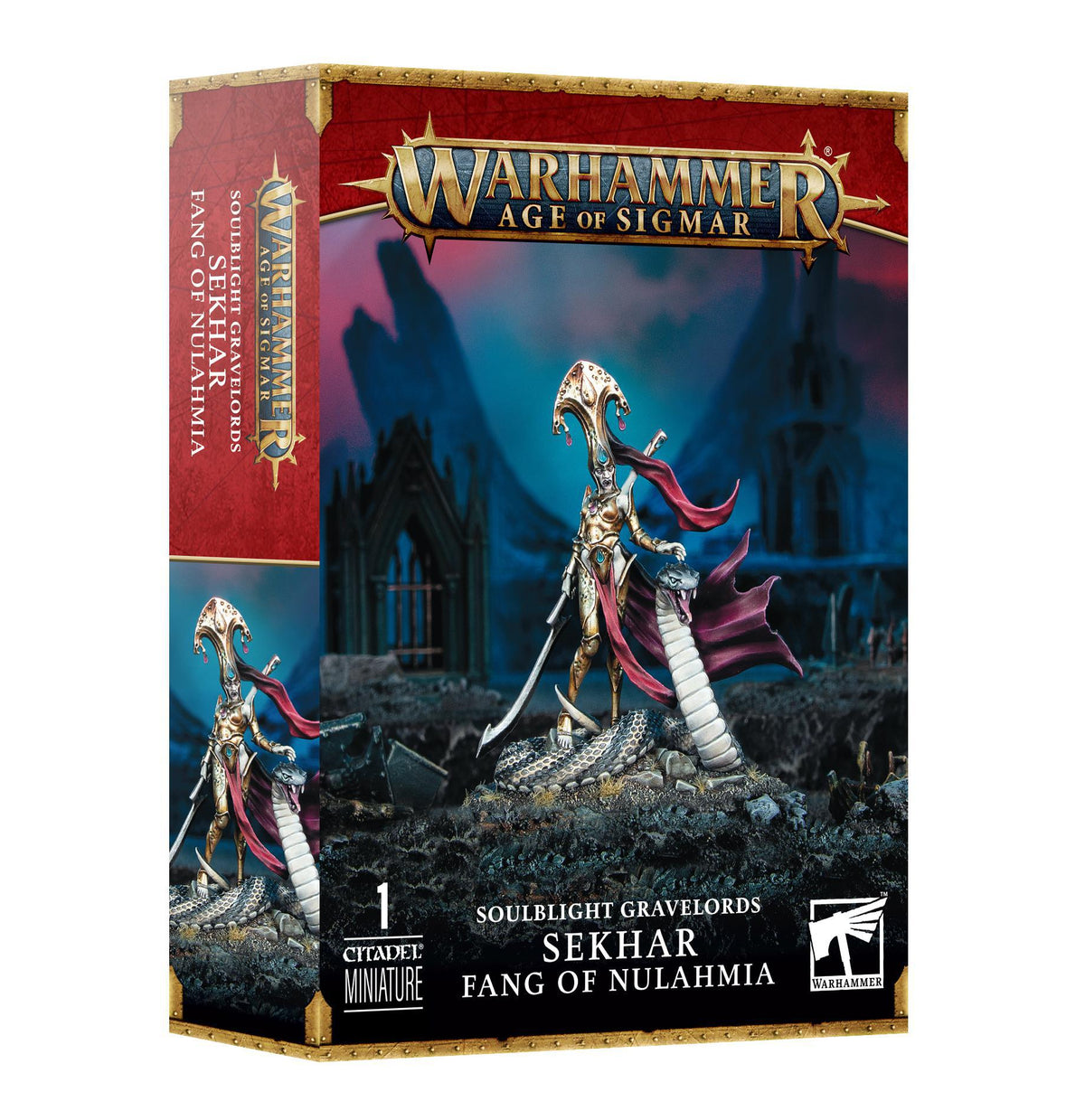 Warhammer Age of Sigmar - Soulblight Gravelords: Sekhar, Fang of Nulahmia - The Feisty Goblin Gamehouse -