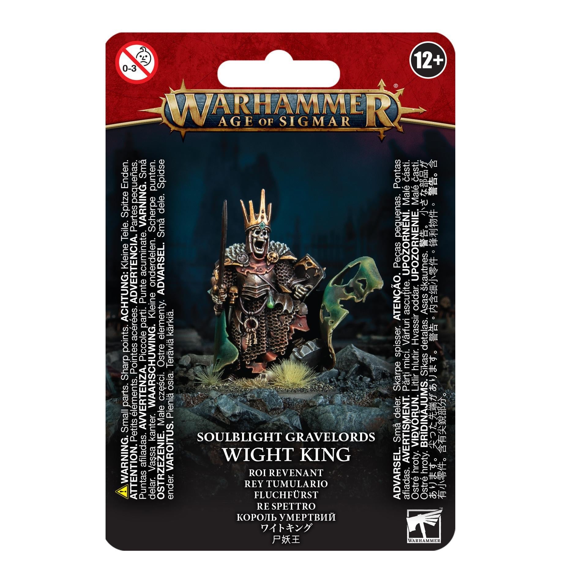 Warhammer Age of Sigmar - Soulblight Gravelords: Wight King - The Feisty Goblin Gamehouse -