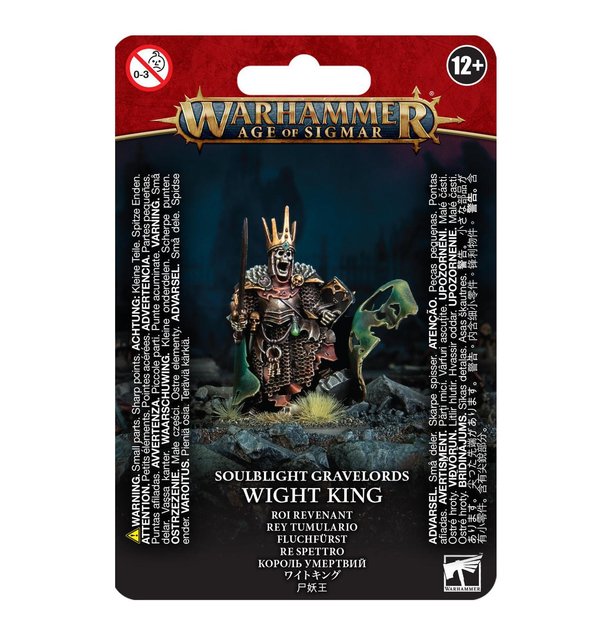 Warhammer Age of Sigmar - Soulblight Gravelords: Wight King - The Feisty Goblin Gamehouse -