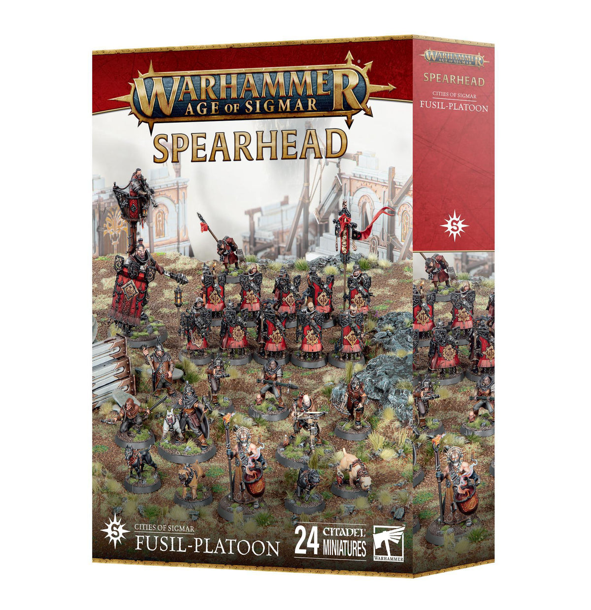 Warhammer Age of Sigmar - Spearhead: Cities of Sigmar Fusil-Platoon - The Feisty Goblin Gamehouse -