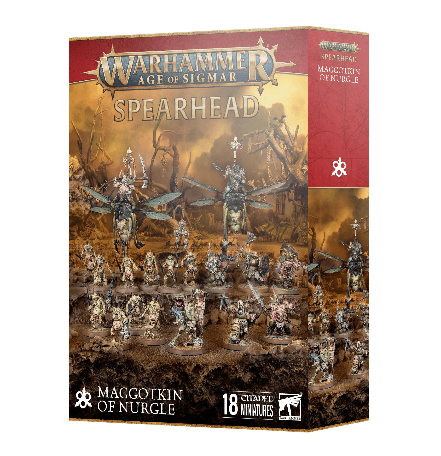 Warhammer Age of Sigmar - Spearhead: Maggotkin of Nurgle - The Feisty Goblin Gamehouse -