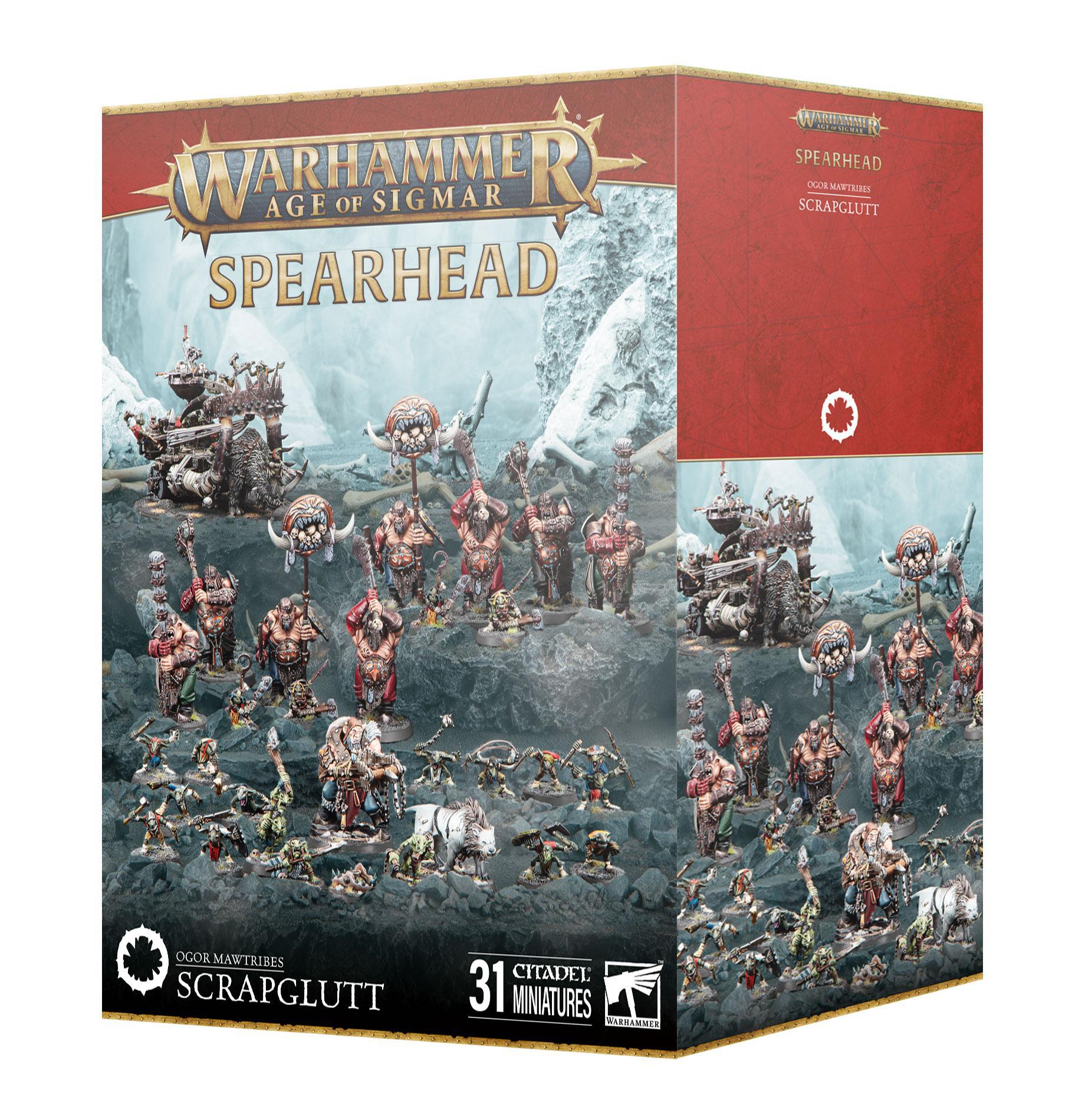 Warhammer Age of Sigmar - Spearhead: Ogor Mawtribes Scrapglutt - The Feisty Goblin Gamehouse -