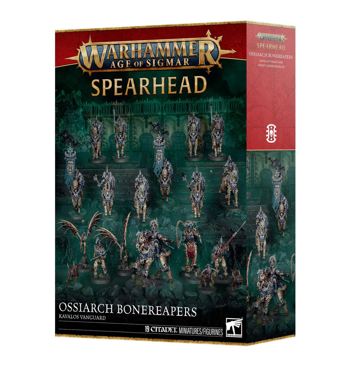 Warhammer Age of Sigmar - Spearhead: Ossiarch Bonereapers - Kavalos Vanguard - The Feisty Goblin Gamehouse -