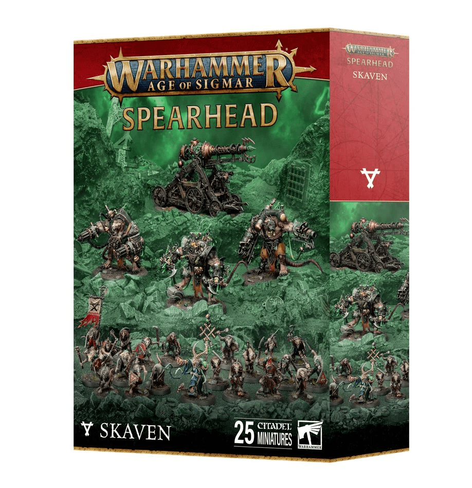 Warhammer Age of Sigmar - Spearhead: Skaven - The Feisty Goblin Gamehouse -