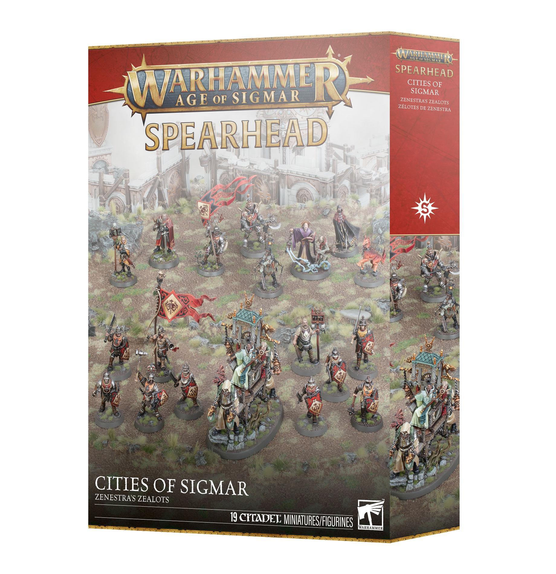 Warhammer Age of Sigmar - Spearhead: Zenestra's Zealots - The Feisty Goblin Gamehouse -