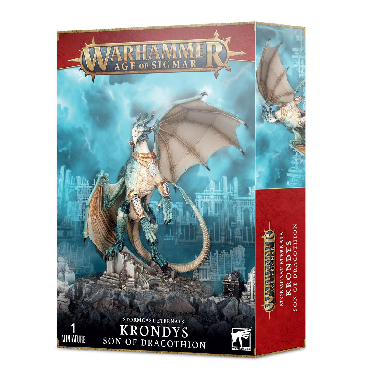 Warhammer Age of Sigmar - Stormcast Eternals: Krondys Son of Dracothian - The Feisty Goblin Gamehouse -