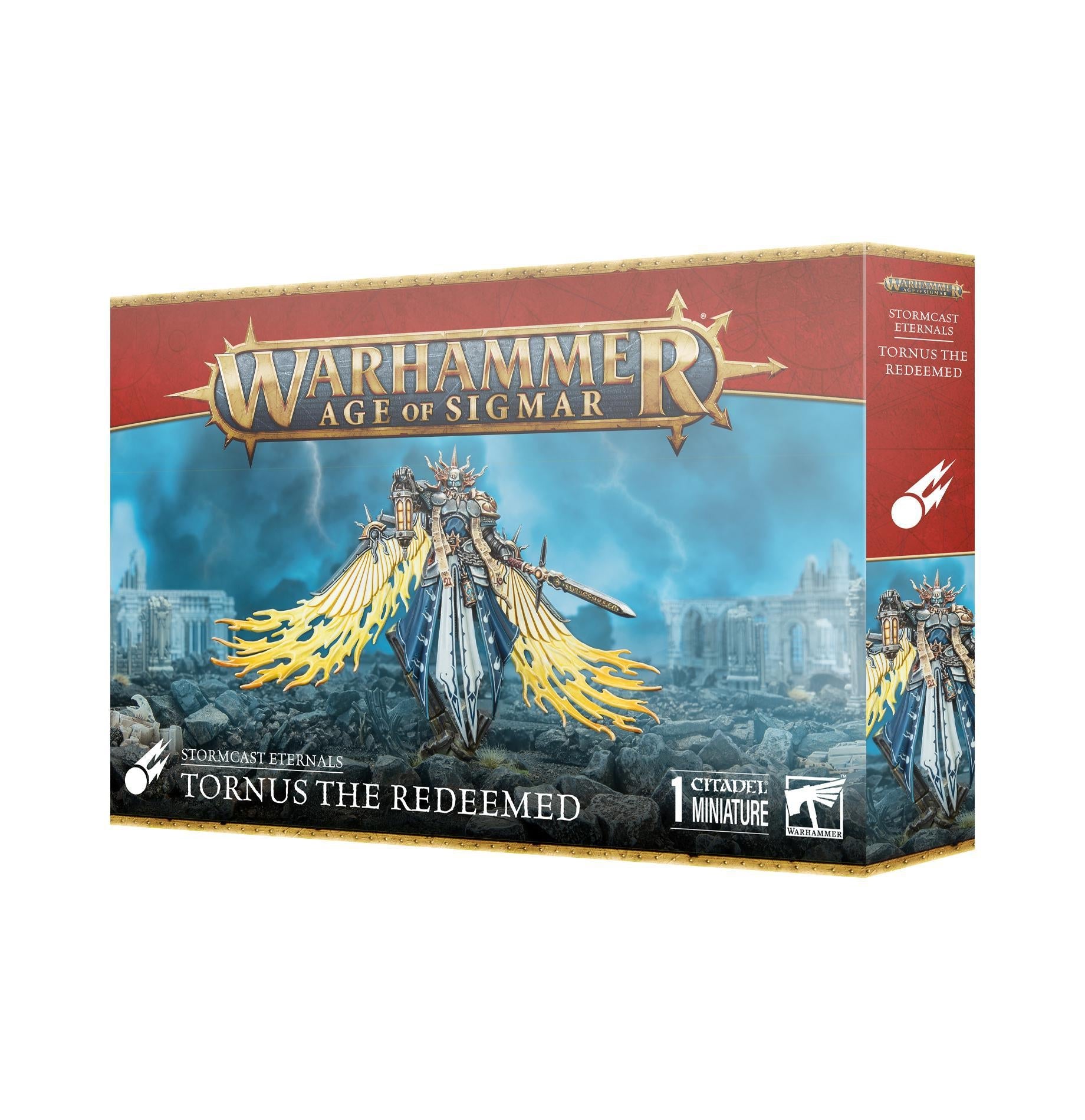 Warhammer Age of Sigmar - Stormcast Eternals: Tornus the Redeemed - The Feisty Goblin Gamehouse -