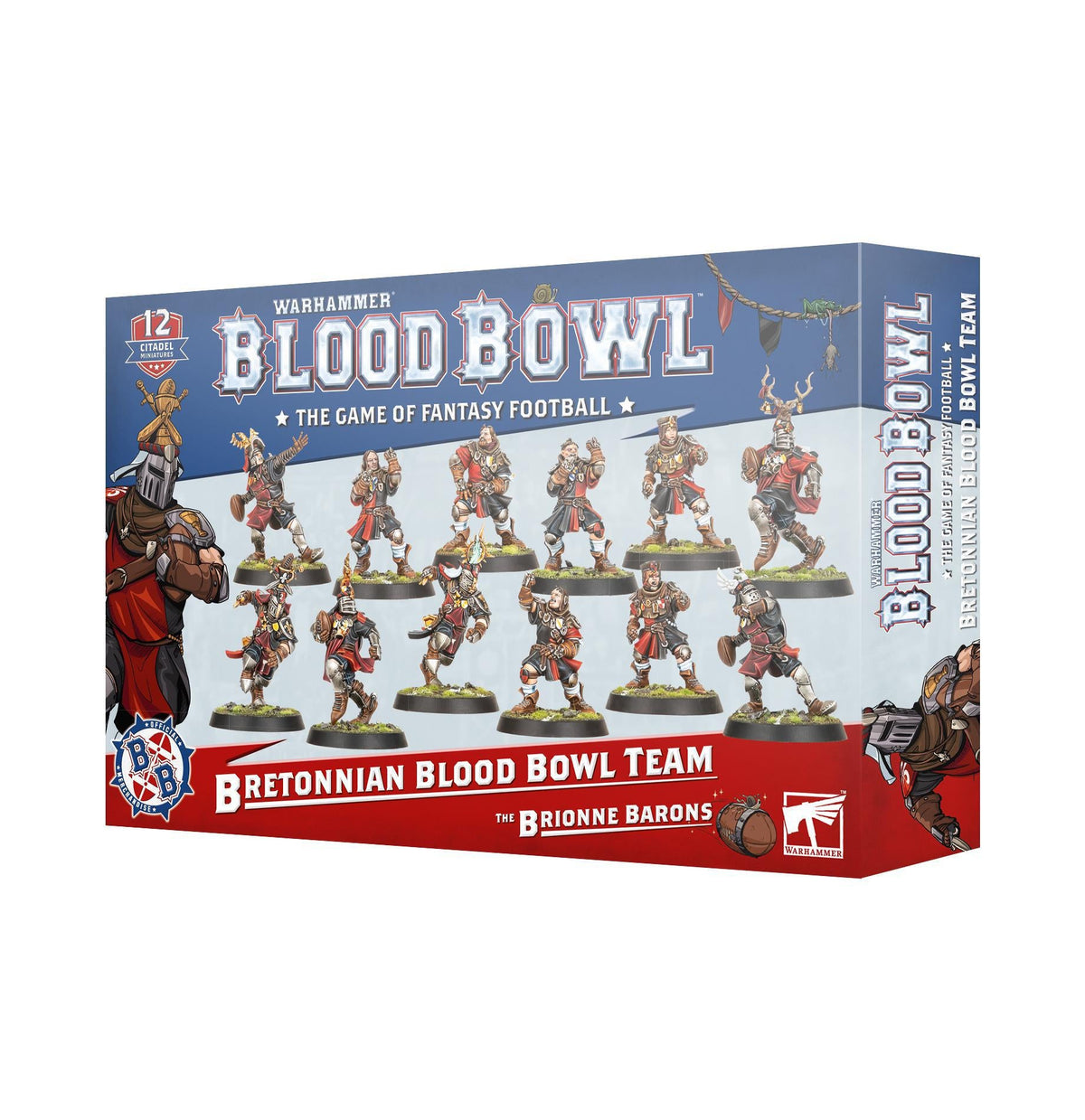 Warhammer Blood Bowl - Bretonnian Team - The Feisty Goblin Gamehouse -