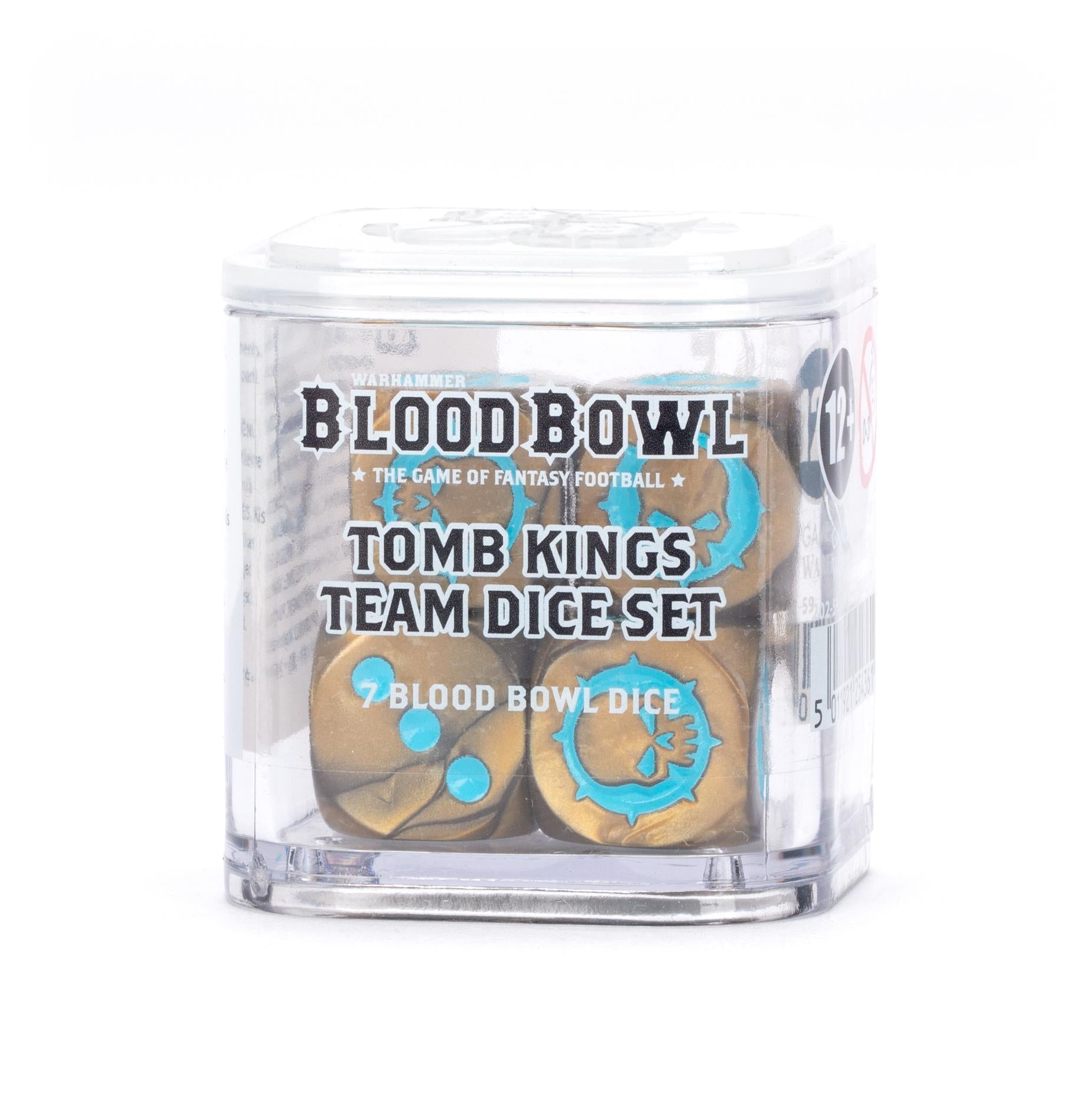 Warhammer Blood Bowl - Dice: Tomb Kings Team - The Feisty Goblin Gamehouse -