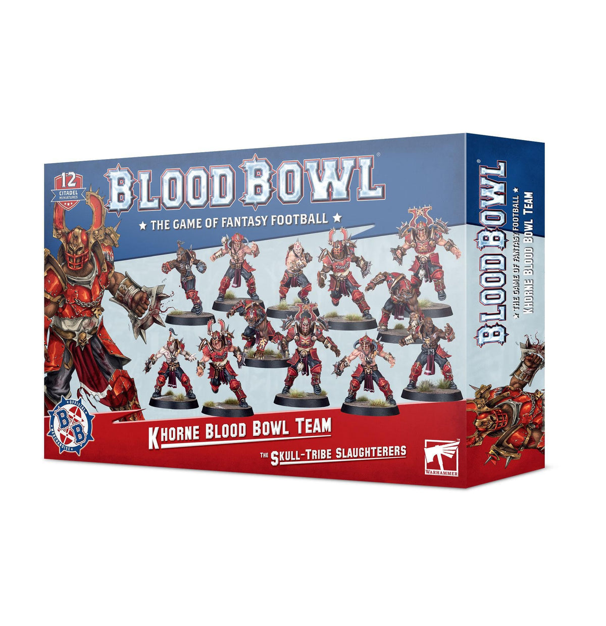 Warhammer Blood Bowl - Khorne Team - The Feisty Goblin Gamehouse -