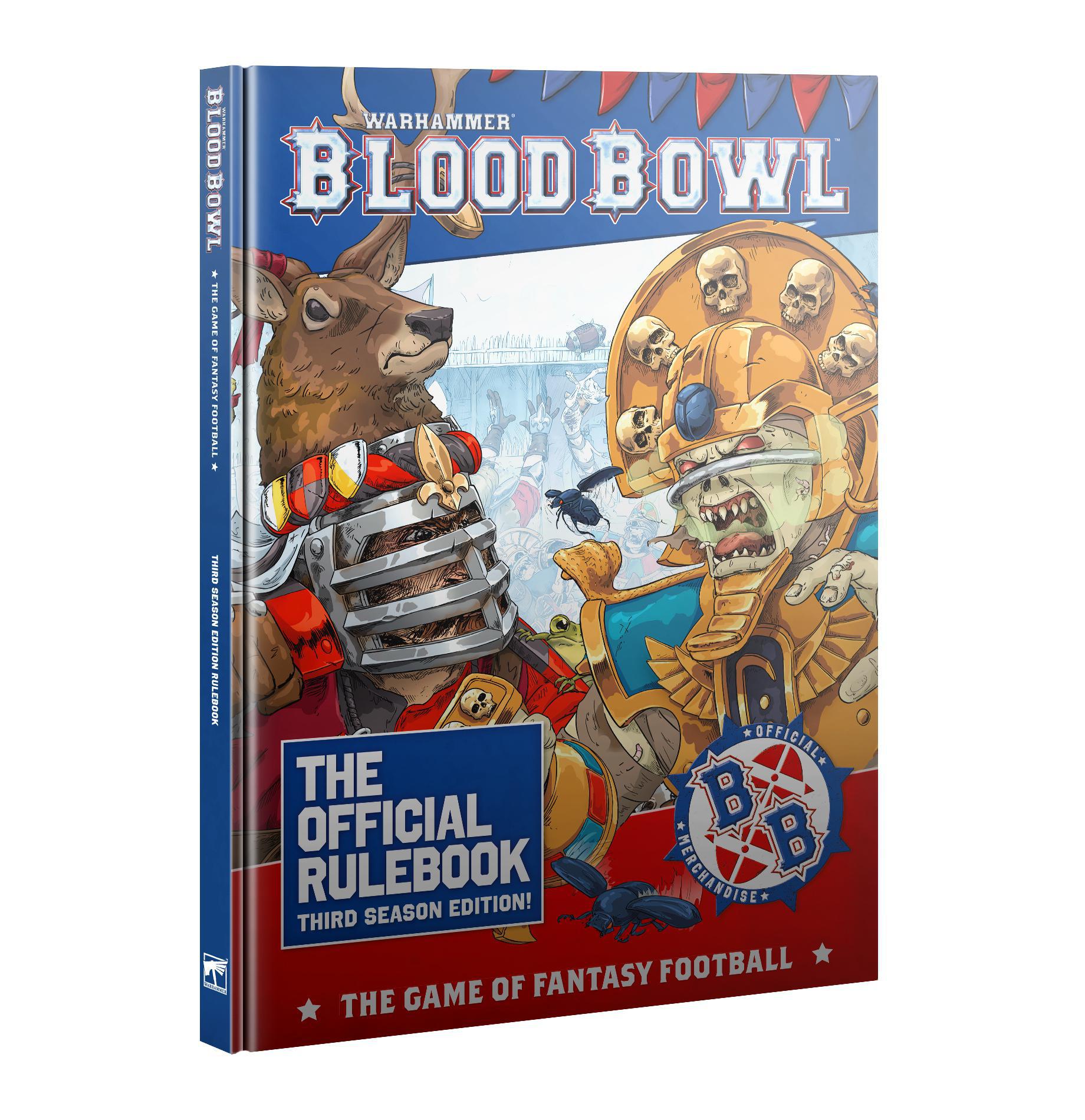 Warhammer Blood Bowl - Official Rulebook (3rd Edition) English - The Feisty Goblin Gamehouse -