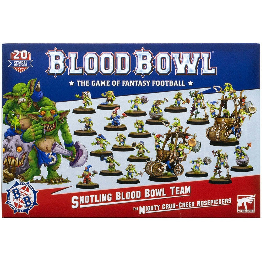 Warhammer Blood Bowl - Snotling Team - The Feisty Goblin Gamehouse -