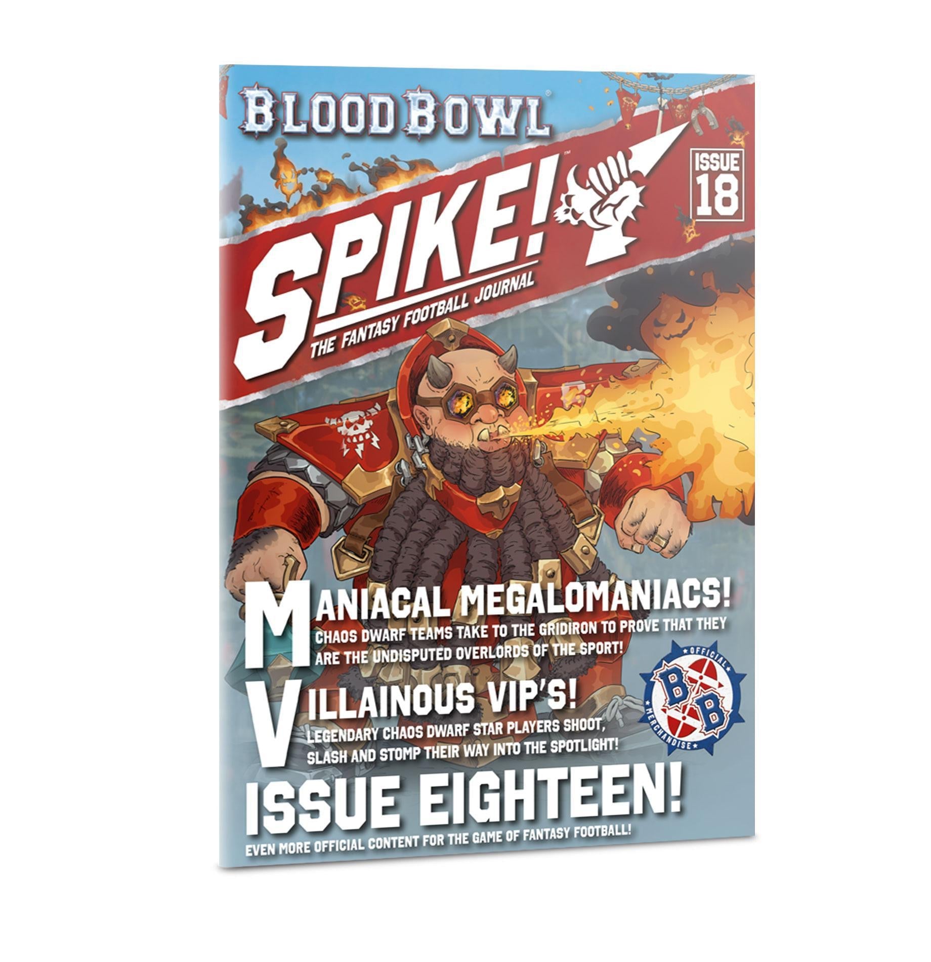 Warhammer Blood Bowl - Spike! Journal 18 - The Feisty Goblin Gamehouse -
