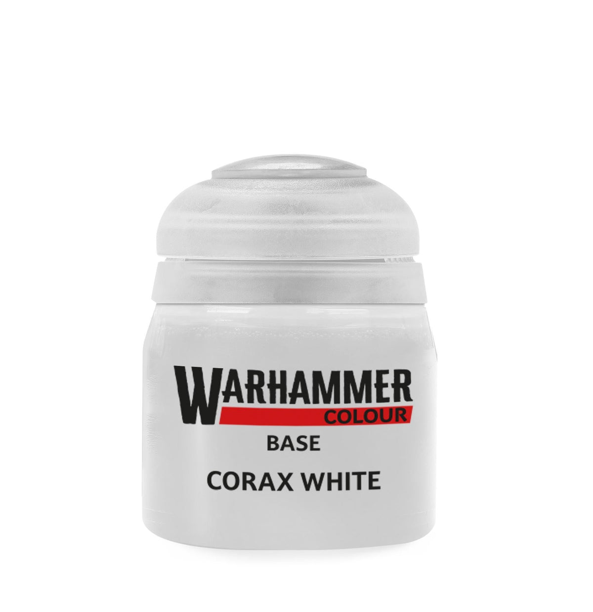 Warhammer Colour - Base: Corax White (12 ml) - The Feisty Goblin Gamehouse -