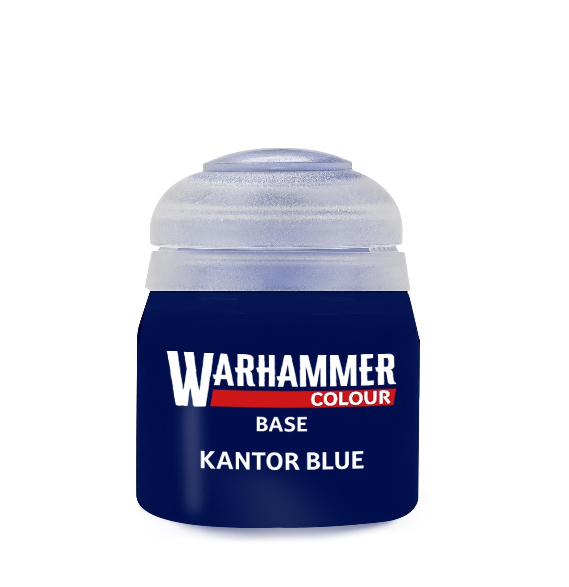 Warhammer Colour - Base: Kantor Blue (12 ml) - The Feisty Goblin Gamehouse -