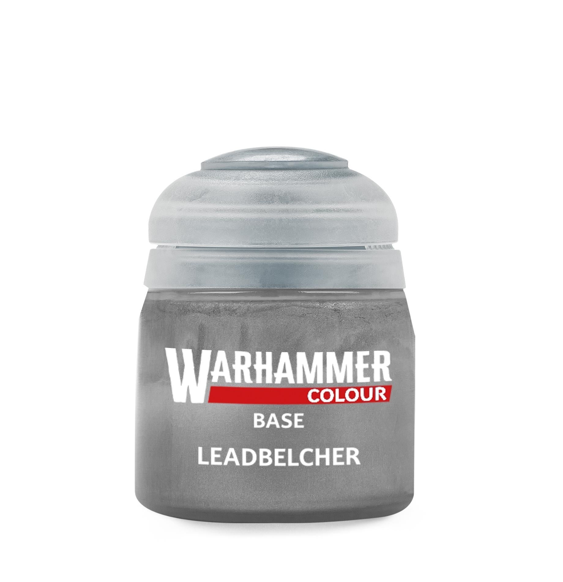 Warhammer Colour - Base: Leadbelcher (12 ml) - The Feisty Goblin Gamehouse -