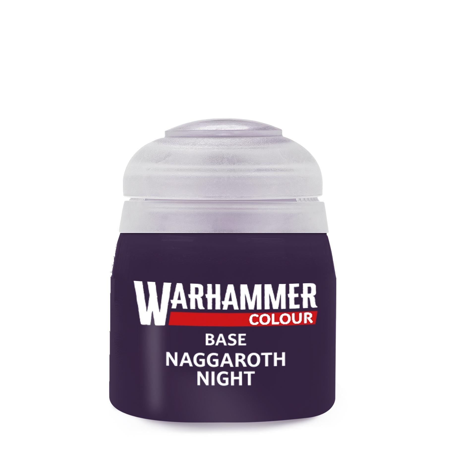 Warhammer Colour - Base: Naggaroth Night (12 ml) - The Feisty Goblin Gamehouse -