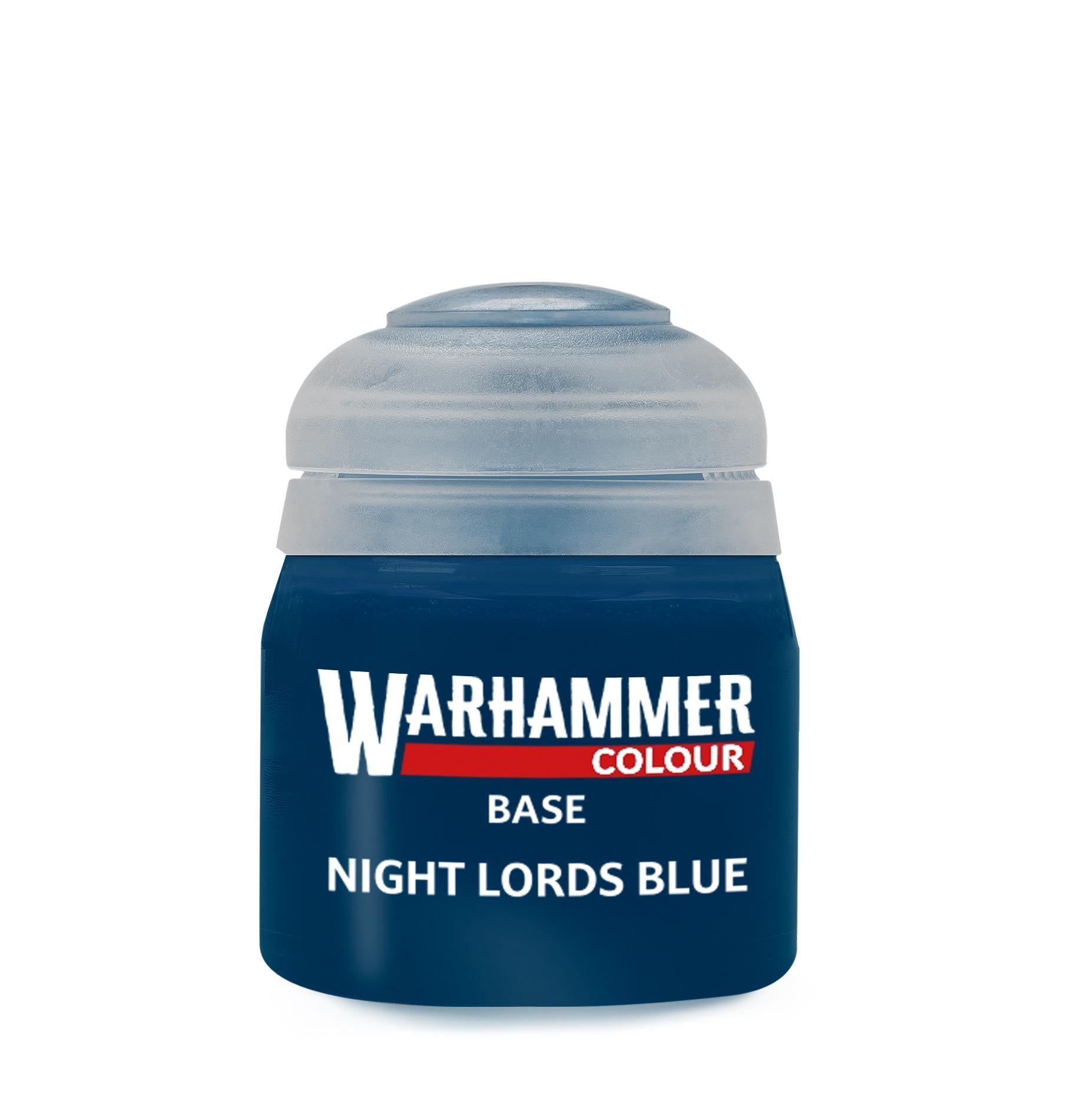 Warhammer Colour - Base: Night Lords Blue (12 ml) - The Feisty Goblin Gamehouse -