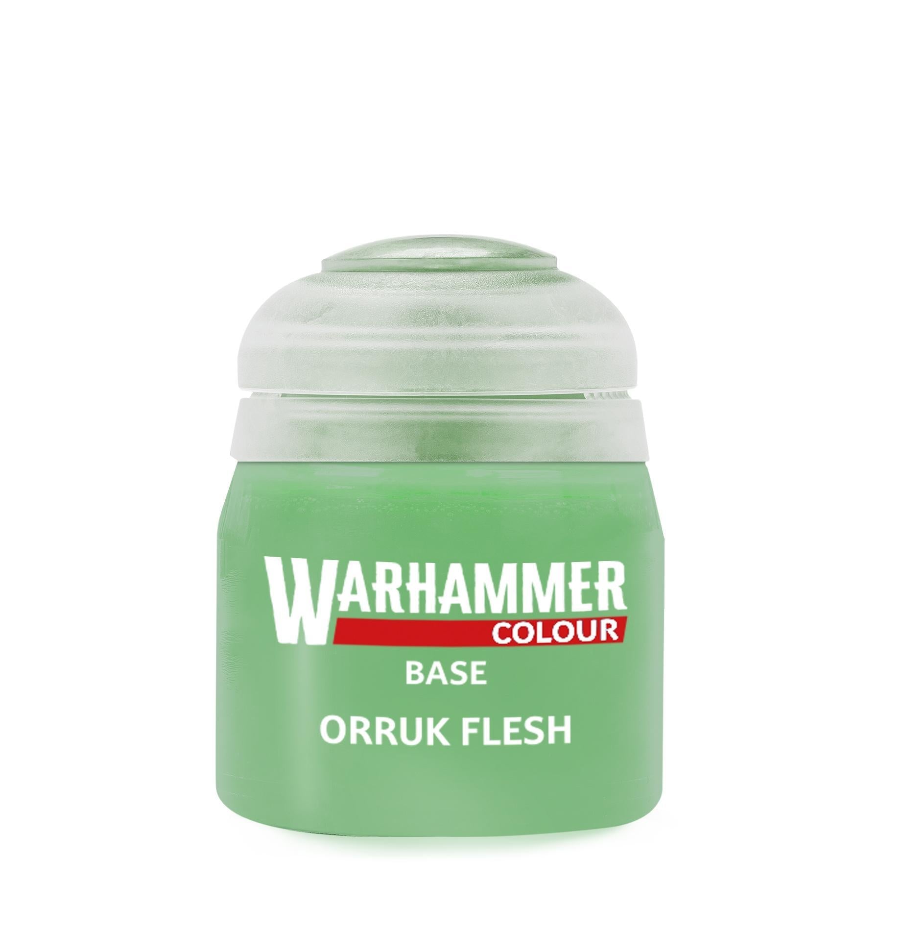 Warhammer Colour - Base: Orruk Flesh (12 ml) - The Feisty Goblin Gamehouse -