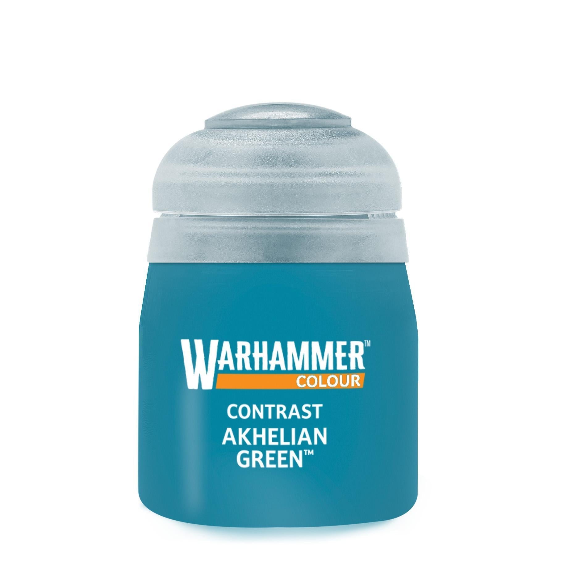 Warhammer Colour - Contrast: Akhelian Green (18 ml) - The Feisty Goblin Gamehouse -