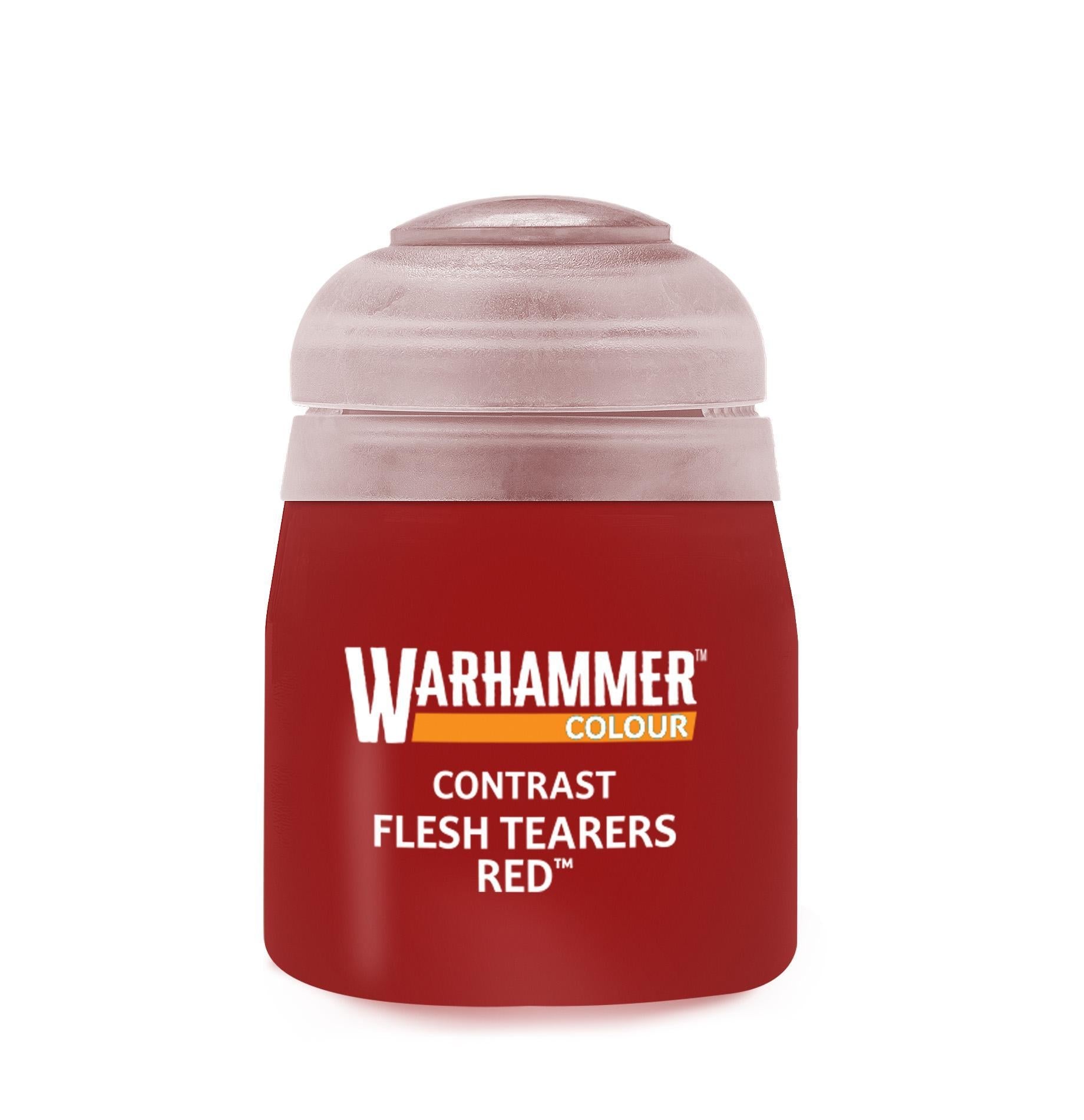 Warhammer Colour - Contrast: Flesh Tearers Red 18 ml - The Feisty Goblin Gamehouse -