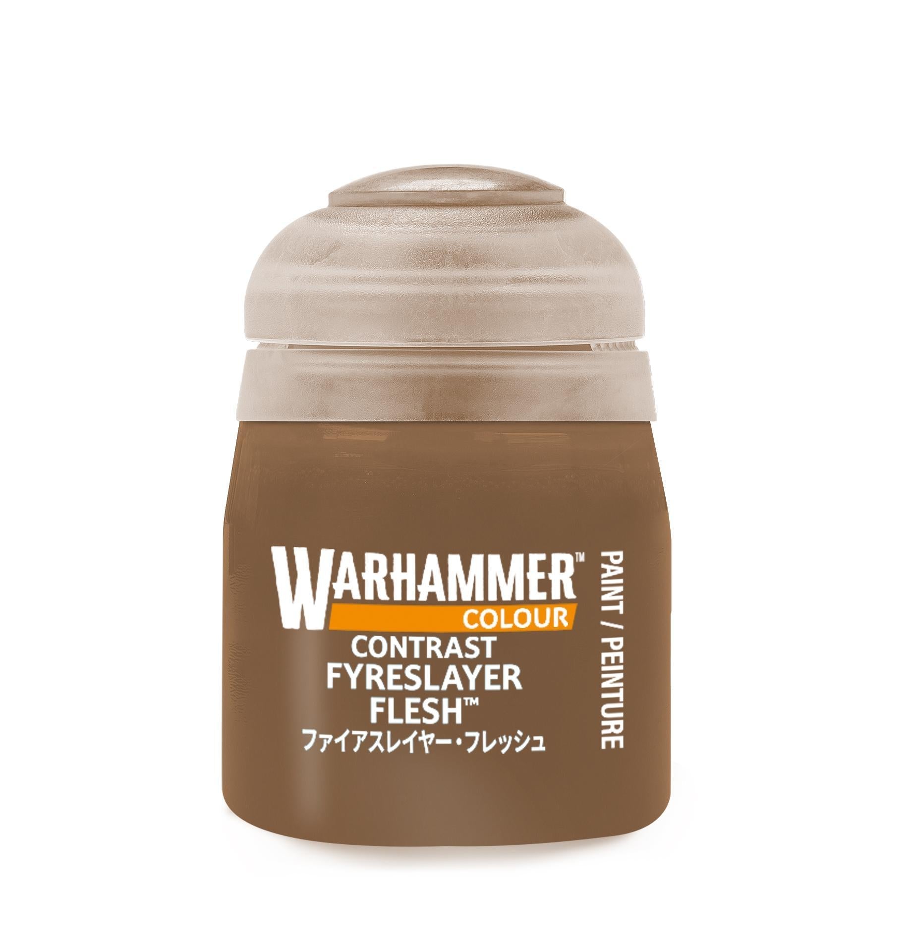 Warhammer Colour - Contrast: Fyreslayer Flesh (18 ml) - The Feisty Goblin Gamehouse -