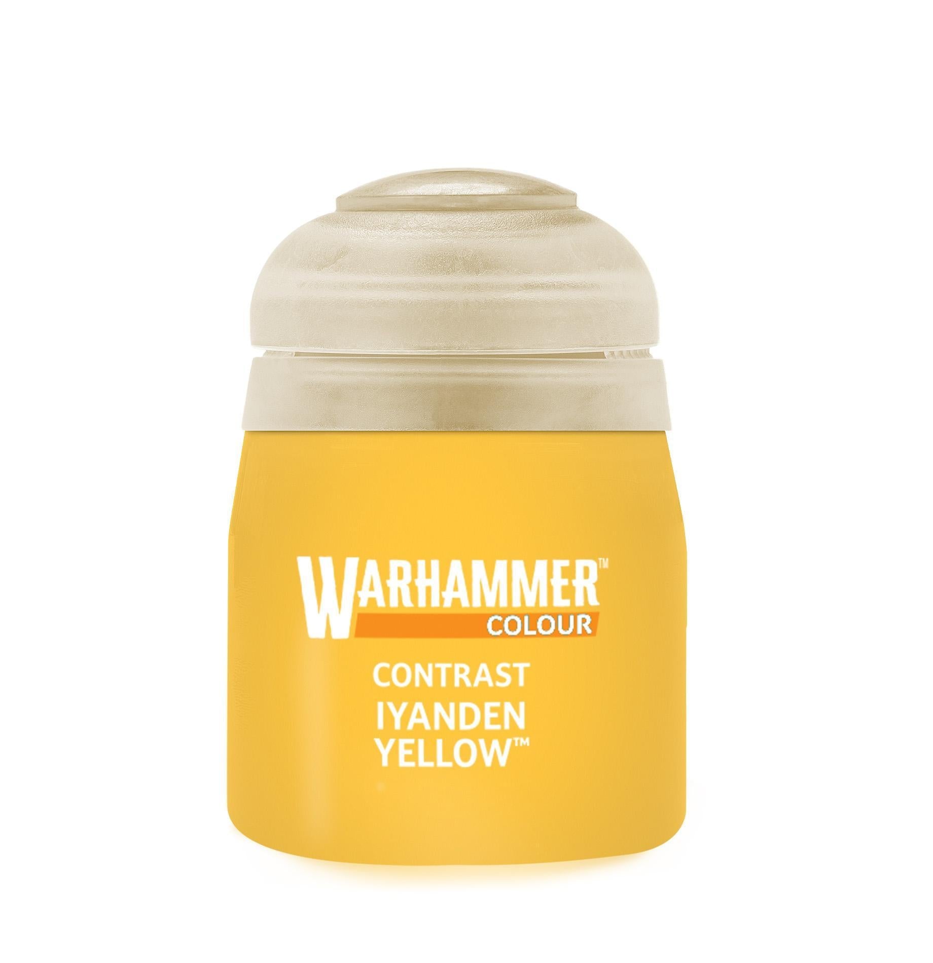 Warhammer Colour - Contrast: Iyanden Yellow (18 ml) - The Feisty Goblin Gamehouse -