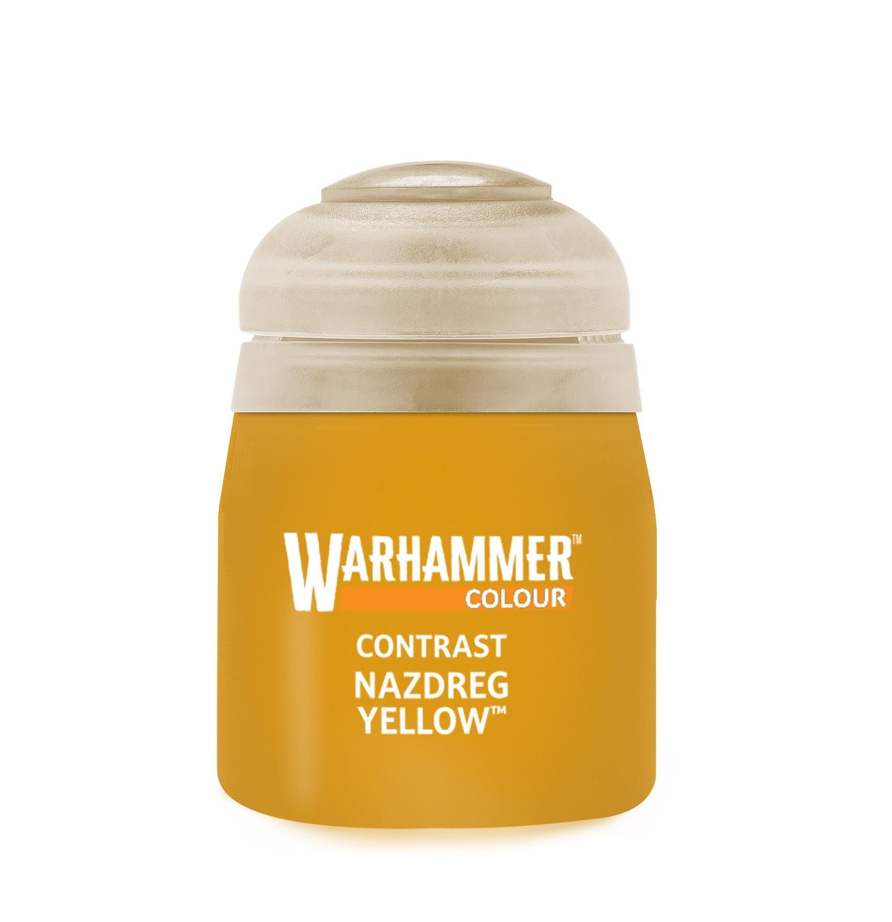Warhammer Colour - Contrast: Nazdreg Yellow (18 ml) - The Feisty Goblin Gamehouse -