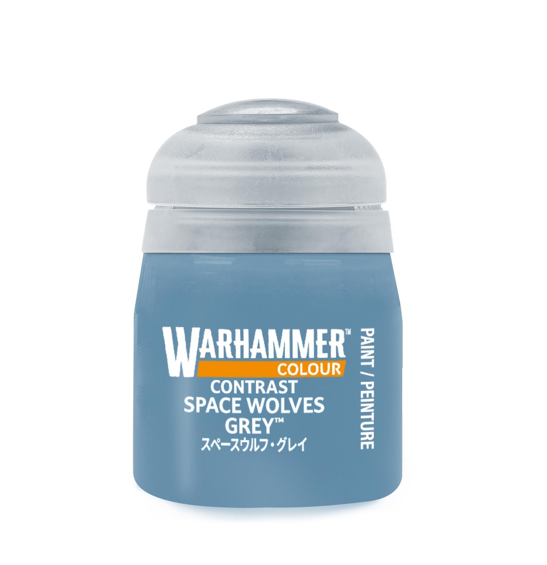 Warhammer Colour - Contrast: Space Wolves Grey (18 ml) - The Feisty Goblin Gamehouse -