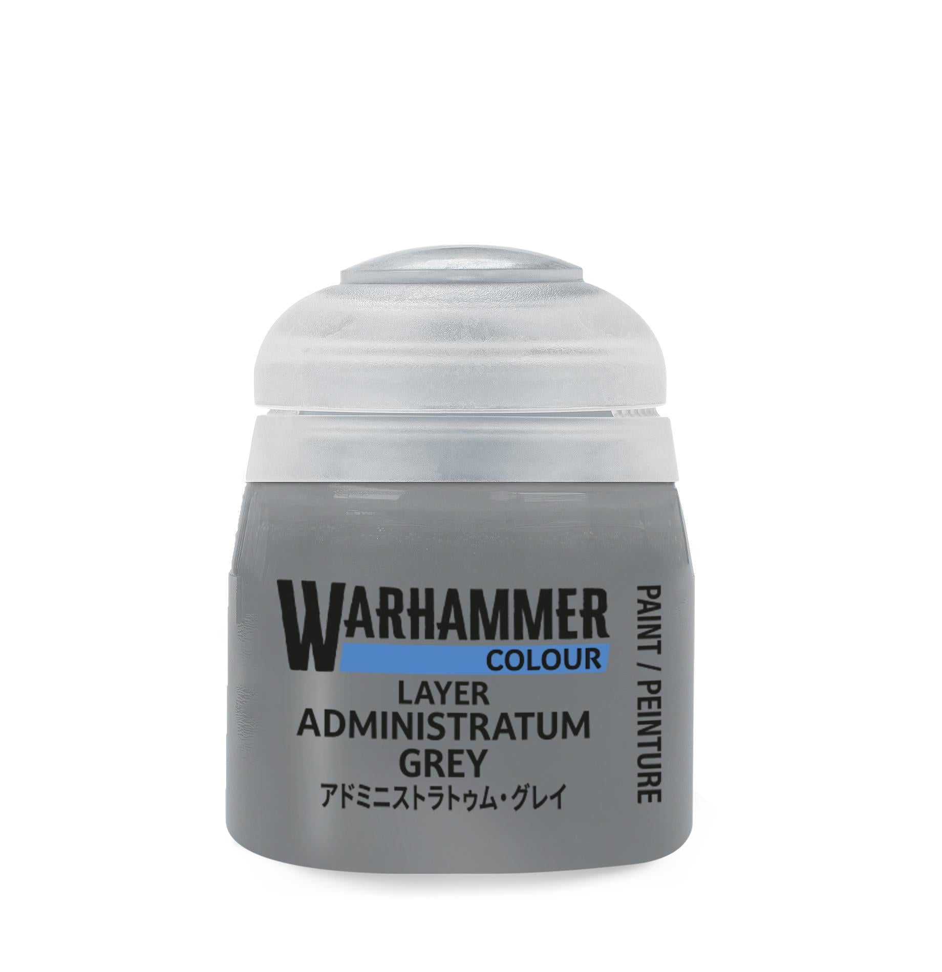 Warhammer Colour - Layer: Administratum Grey (12 ml) - The Feisty Goblin Gamehouse -