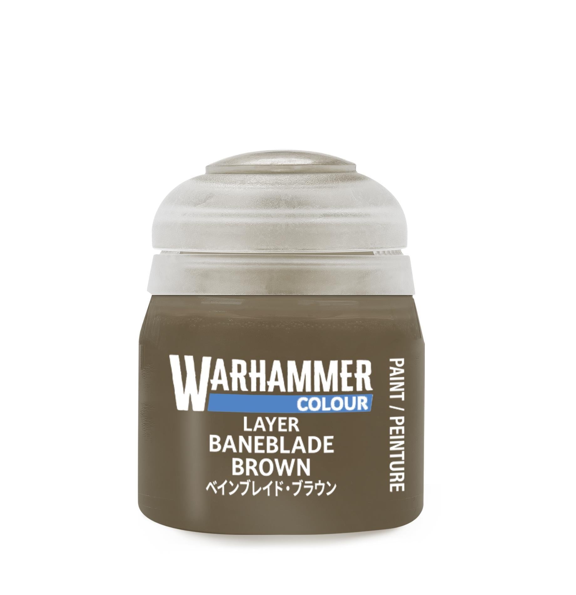 Warhammer Colour - Layer: Baneblade Brown (12 ml) - The Feisty Goblin Gamehouse -