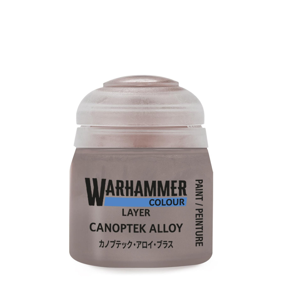 Warhammer Colour - Layer: Canoptek Alloy (12 ml) - The Feisty Goblin Gamehouse -