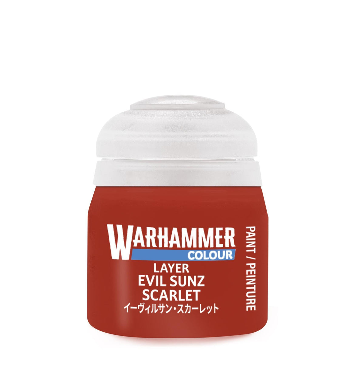 Warhammer Colour - Layer: Evil Sunz Scarlet (12 ml) - The Feisty Goblin Gamehouse -