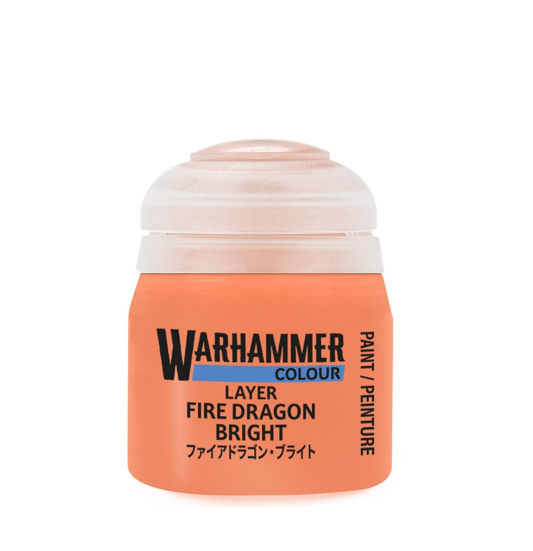 Warhammer Colour - Layer: Fire Dragon Bright (12 ml) - The Feisty Goblin Gamehouse -