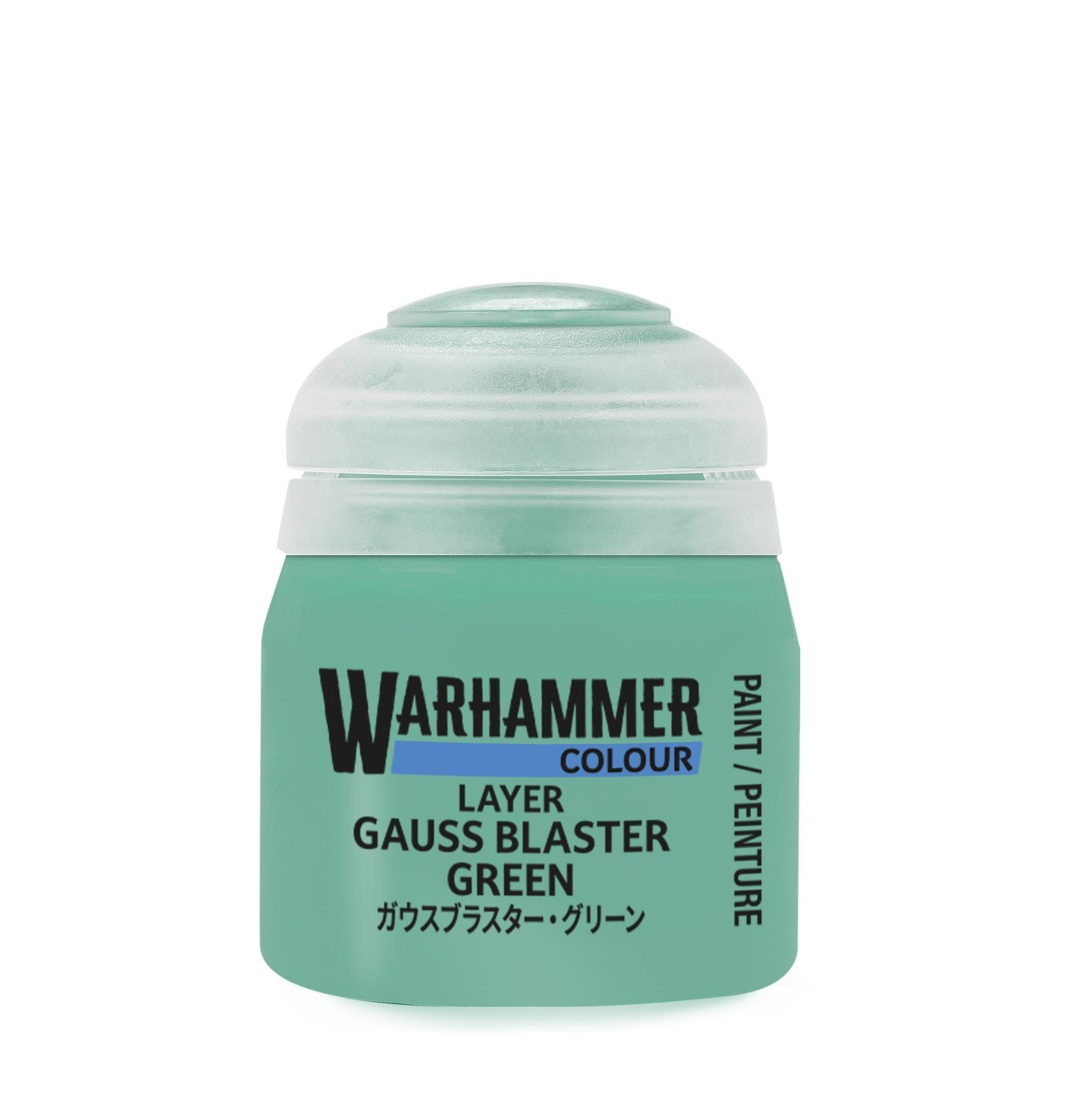 Warhammer Colour - Layer: Gauss Blaster Green (12 ml) - The Feisty Goblin Gamehouse -