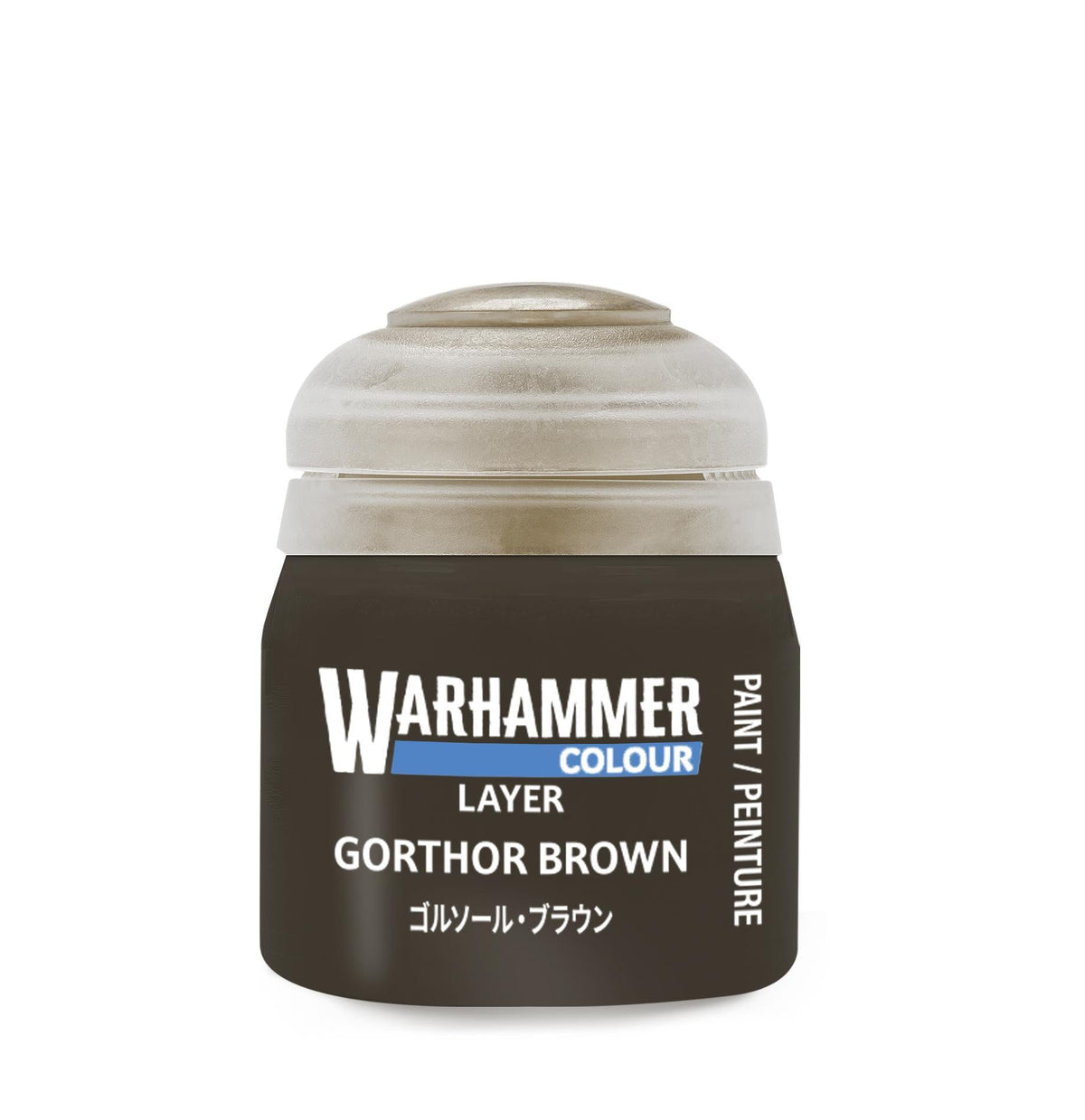 Warhammer Colour - Layer: Gorthor Brown (12 ml) - The Feisty Goblin Gamehouse -