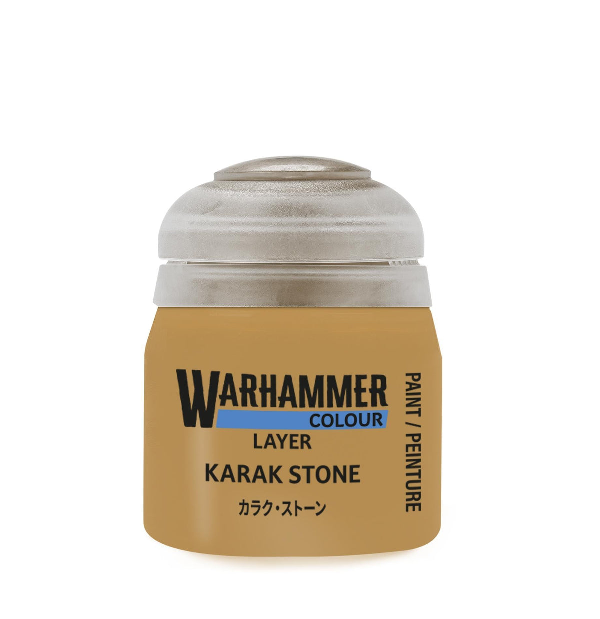 Warhammer Colour - Layer: Karak Stone (12 ml) - The Feisty Goblin Gamehouse -