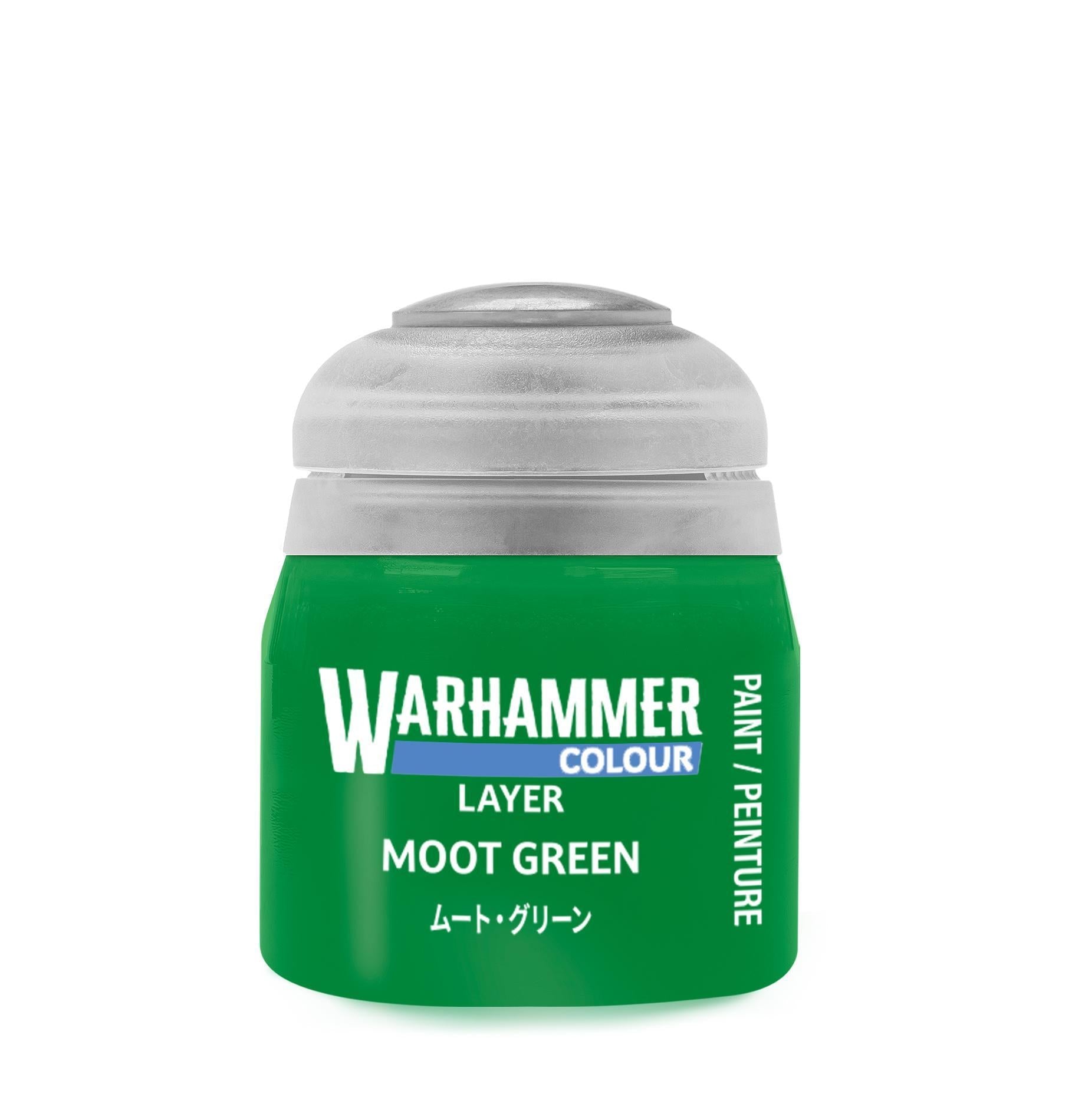 Warhammer Colour - Layer: Moot Green (12 ml) - The Feisty Goblin Gamehouse -