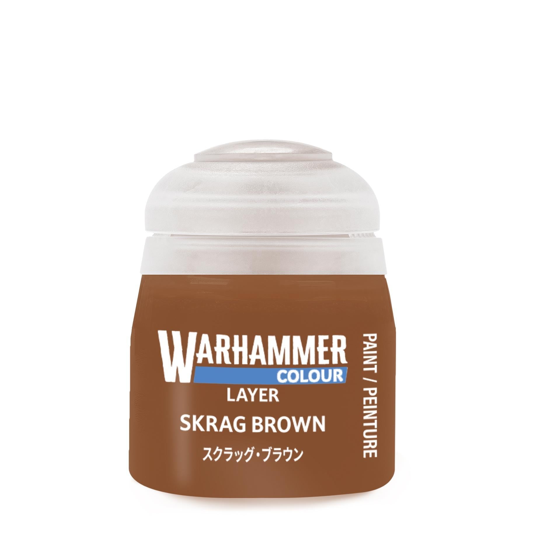 Warhammer Colour - Layer: Skrag Brown (12 ml) - The Feisty Goblin Gamehouse -