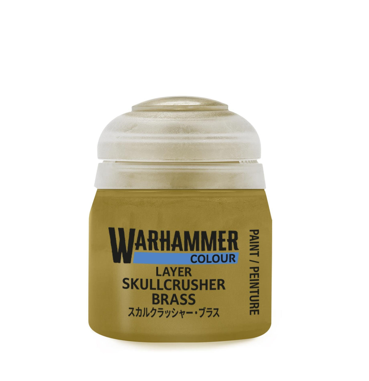 Warhammer Colour - Layer: Skullcrusher Brass (12 ml) - The Feisty Goblin Gamehouse -
