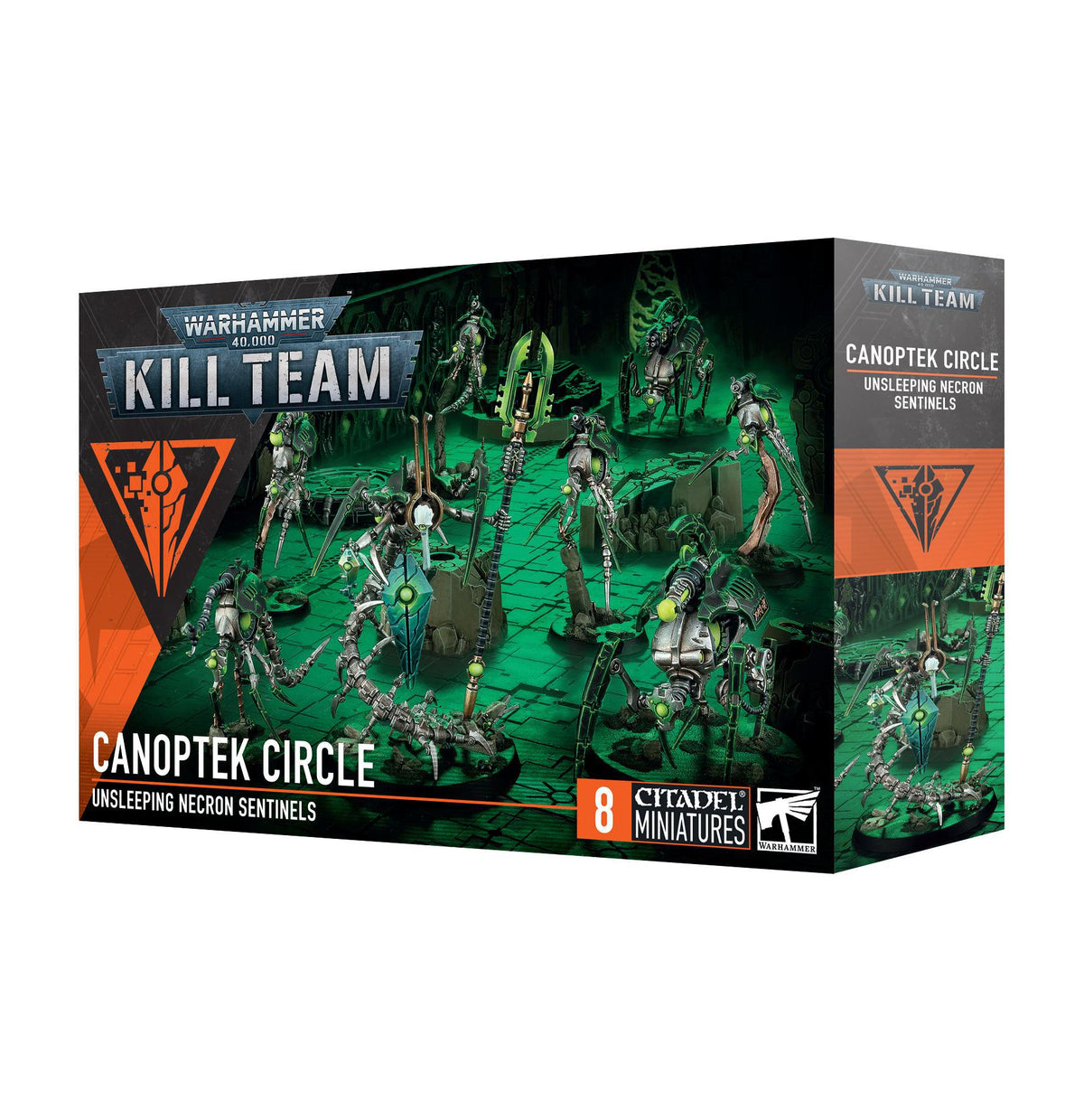 Warhammer Kill Team - Canoptek Circle Unsleeping Necron Sentinels - The Feisty Goblin Gamehouse -